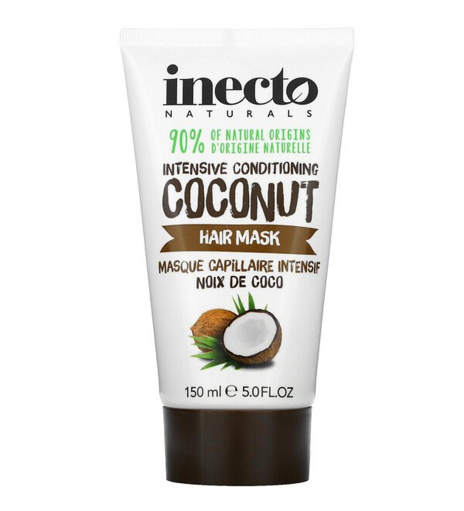 Inecto Intensive Conditioning Hair Mask Coconut 5.0 fl oz (150 ml)