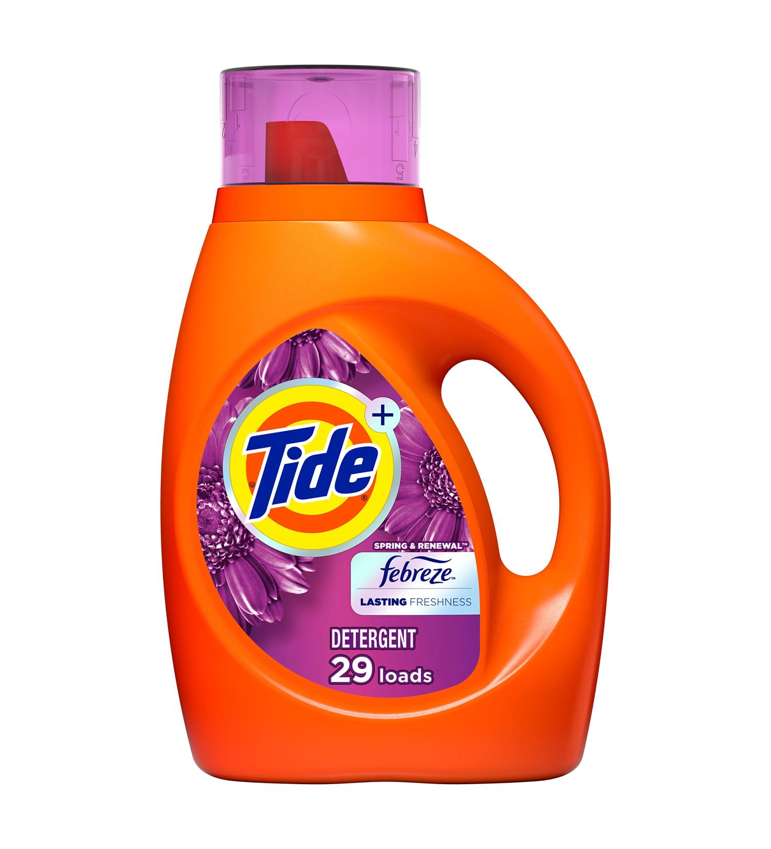 Tide Liquid Laundry Detergent - Spring & Renewal | 46 oz - Buy Online for International Shipping - Buy Online on SooperMarket.com