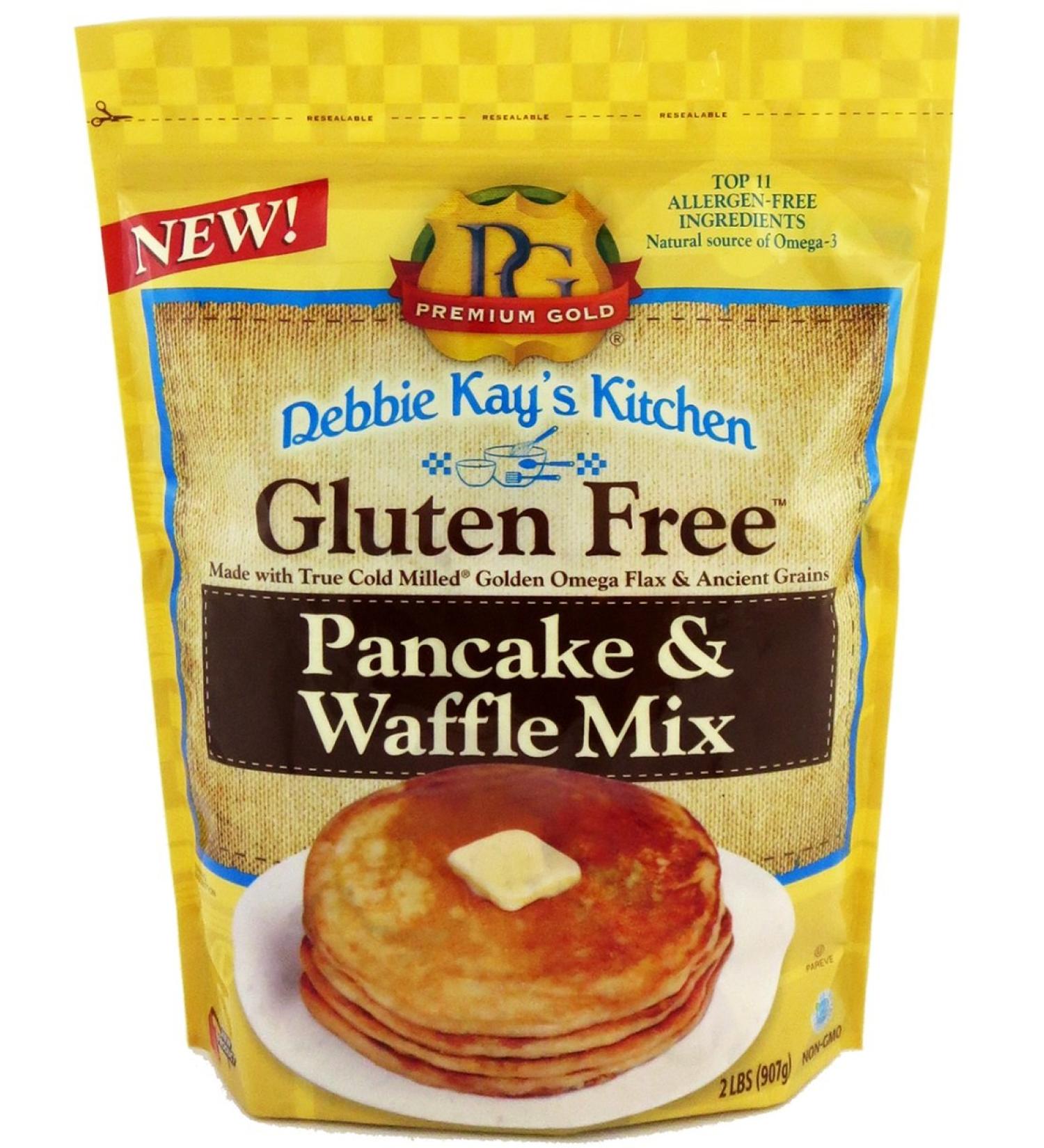Premium Gold Gluten Free Pancake & Waffle Mix | 2lb - Delicious & Easy-to-Make - Buy Online on SooperMarket.com