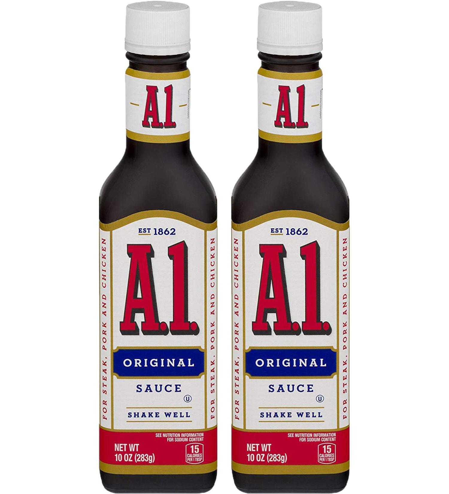A1 Steak Sauce, Original, 10 Oz (2 Pack) 10 Ounce (Pack of 2)