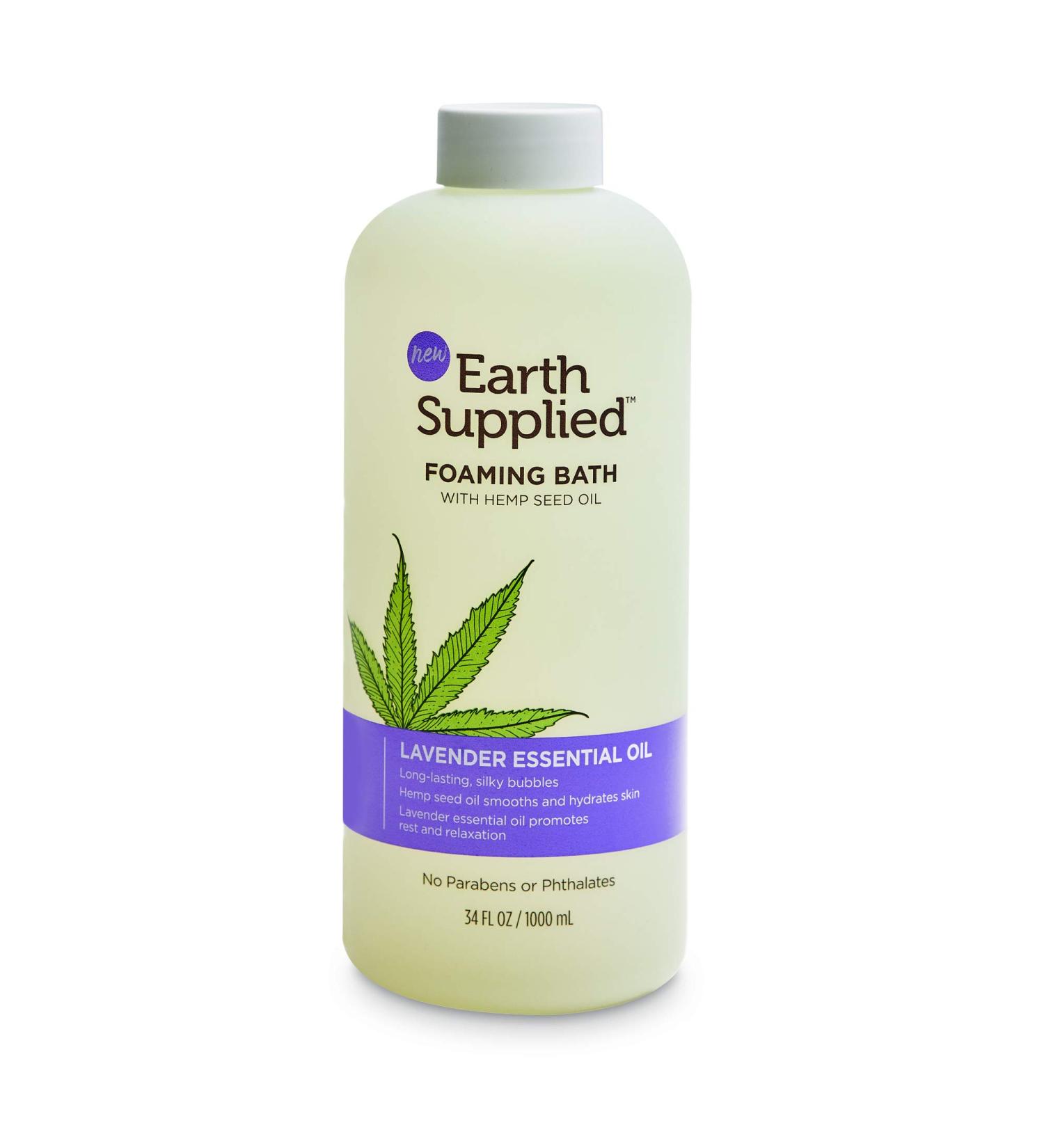 Earth Supplied - Foam Bath - Lavender 34 OZ