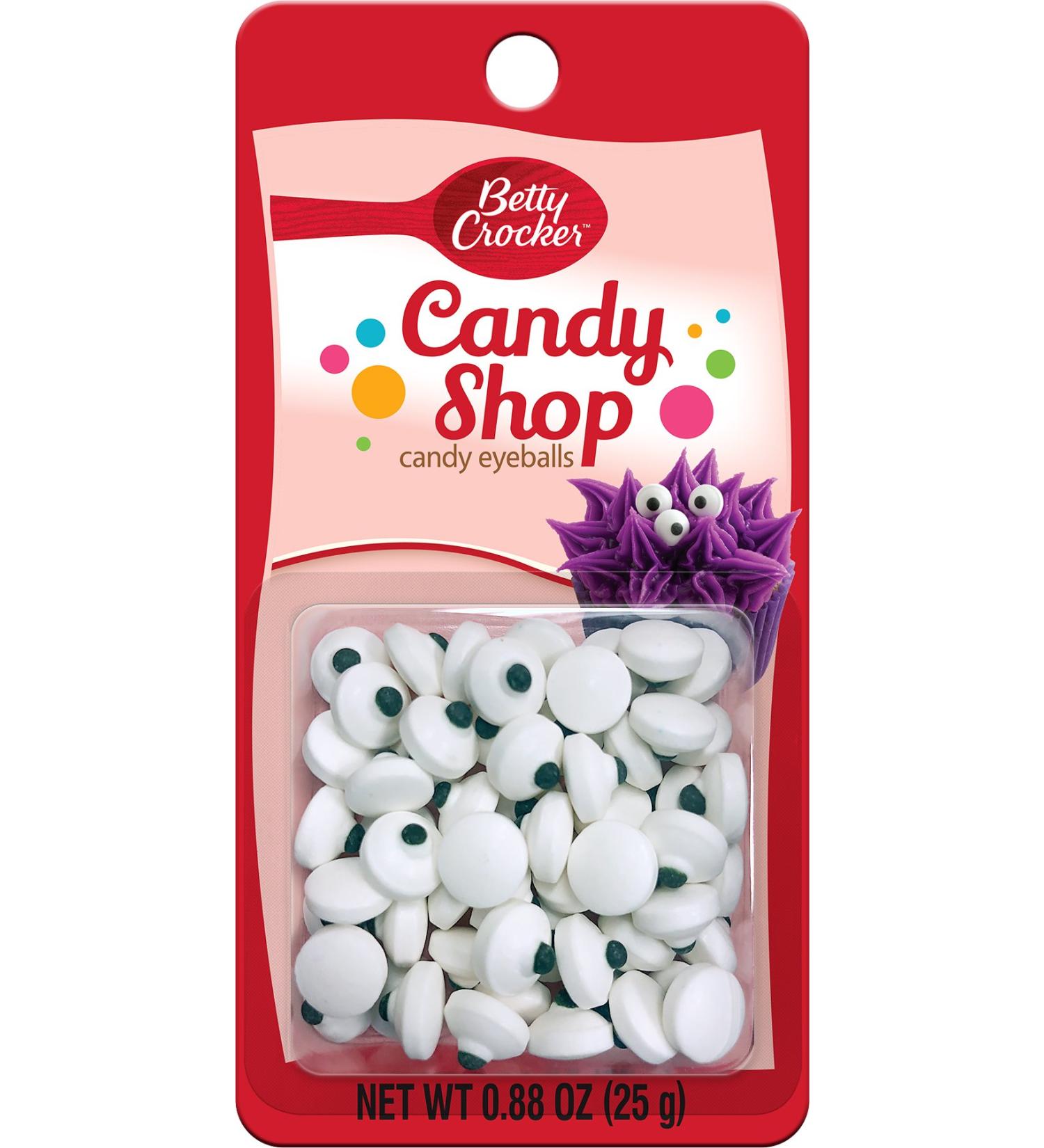 Betty Crocker Candy Shop Eyeballs 0.88 oz - Spooky Halloween Treat for Trick-or-Treaters - Buy Online on SooperMarket.com