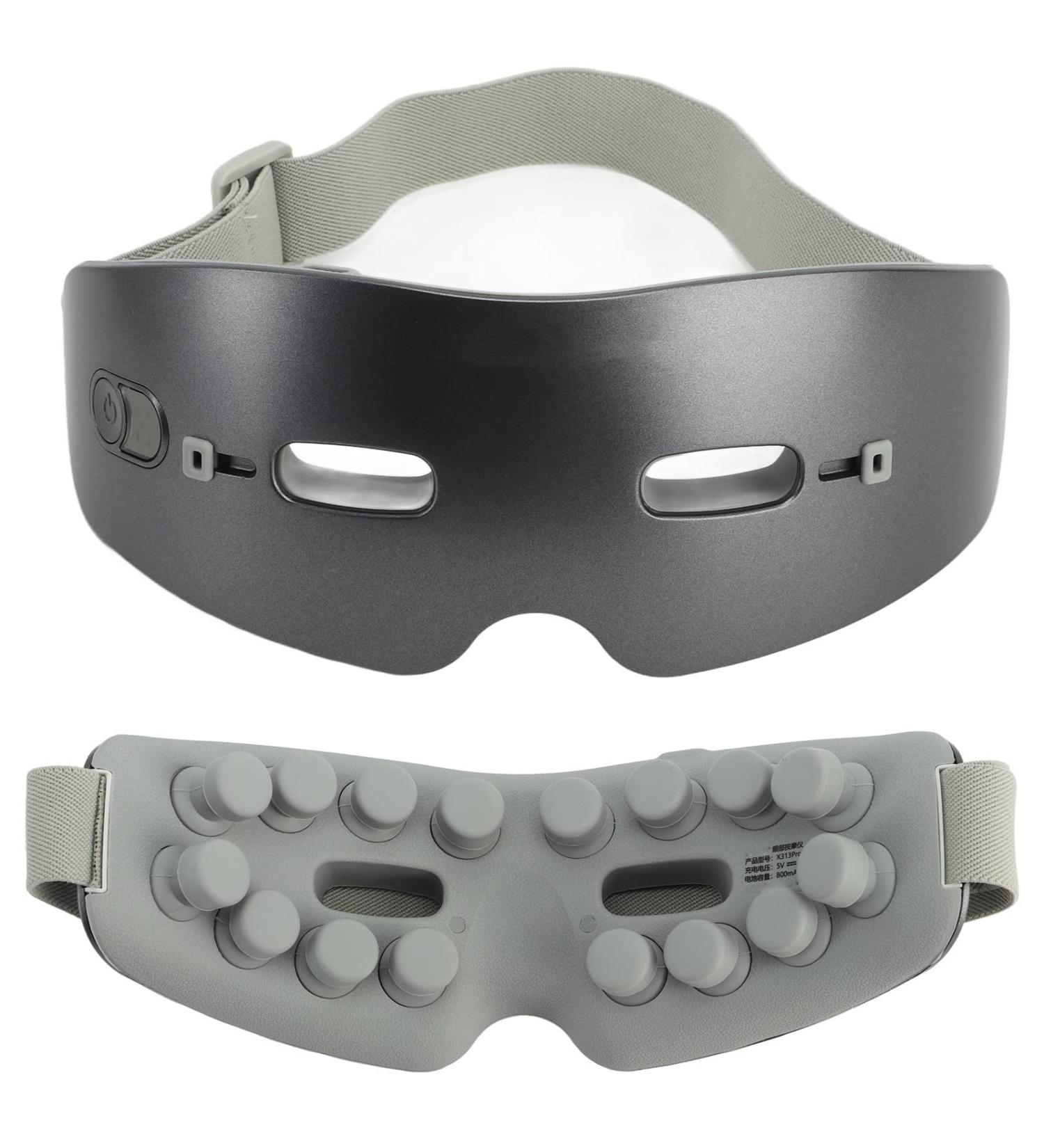 Cacacook Eye Massager | Relaxing Visual Massage Device with Music - Reduces Eye Strain & Enhances Sleep - Buy Online on SooperMarket.com