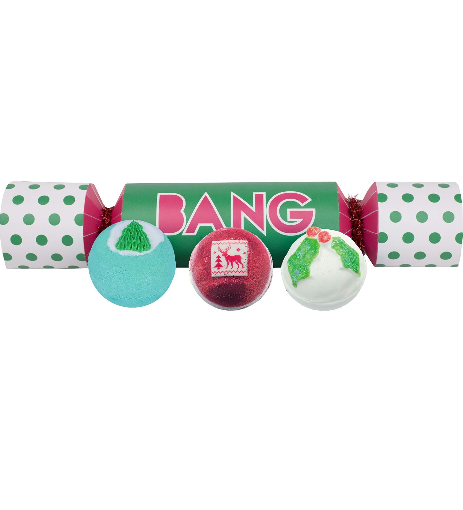 Bomb Cosmetics Bang Cracker Handmade Bath Blaster Gift Pack Contains 3-Pieces 160 g Each Contents May Vary 160 g (Pack of 3) Bang - Buy Online on SooperMarket.com