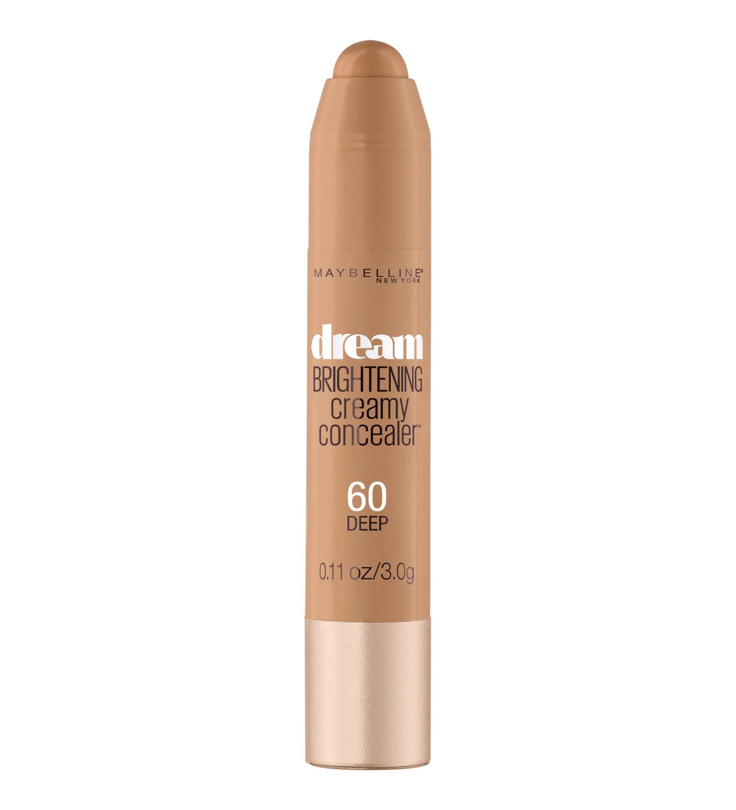 Maybelline Dream Brightening Creamy Concealer Deep 0.11 oz. - Full Coverage Formula - Buy Online on SooperMarket.com