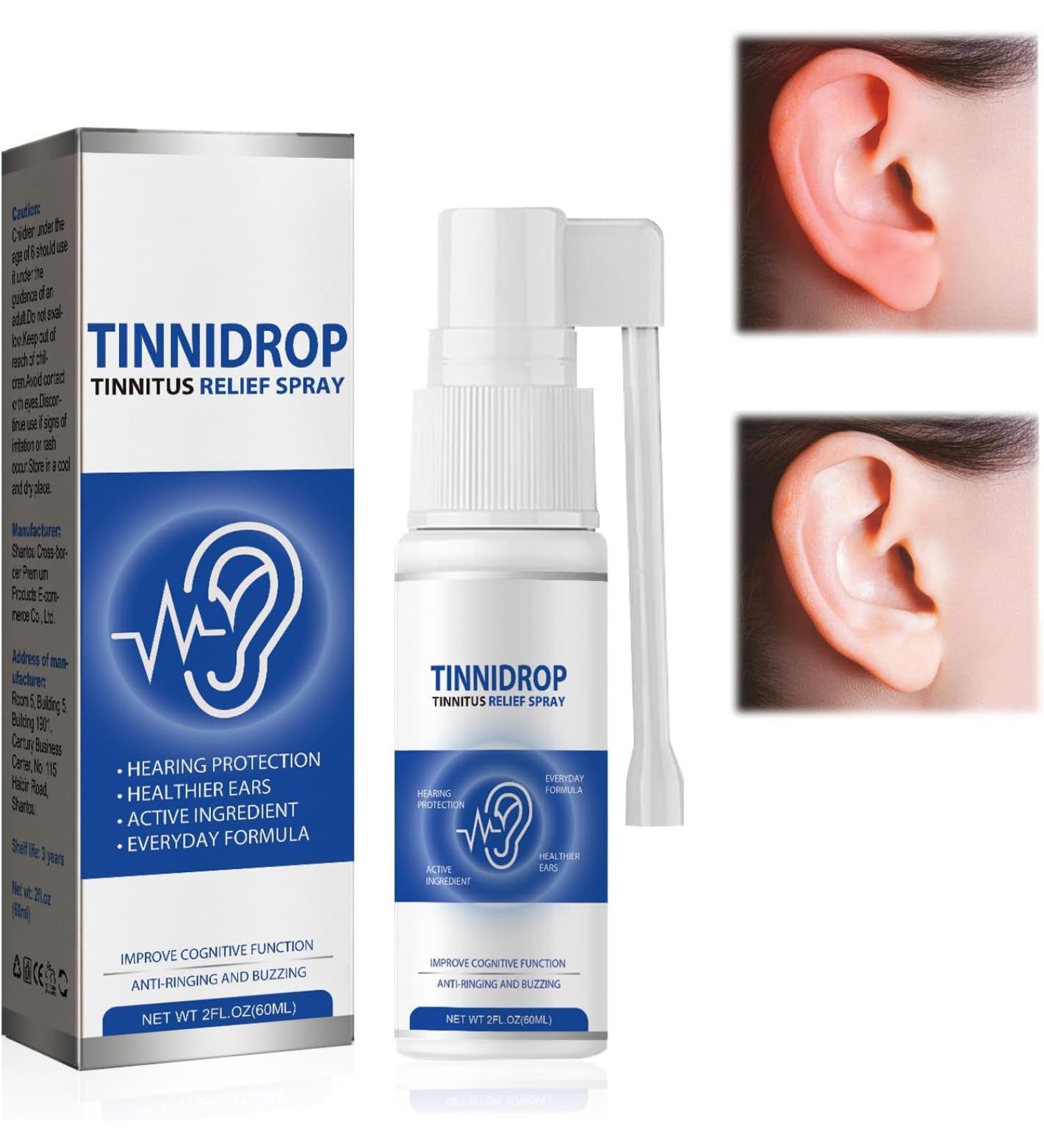 Fengyang Relief of Tinnitus Tinnitus Spray Tinnitus Relief for Ringing Ears Spray Ear Tinnitus Relief for Relieves Tinnitus Relieves Tinnitus Ear Back Ear Discomfort - Buy Online on SooperMarket.com