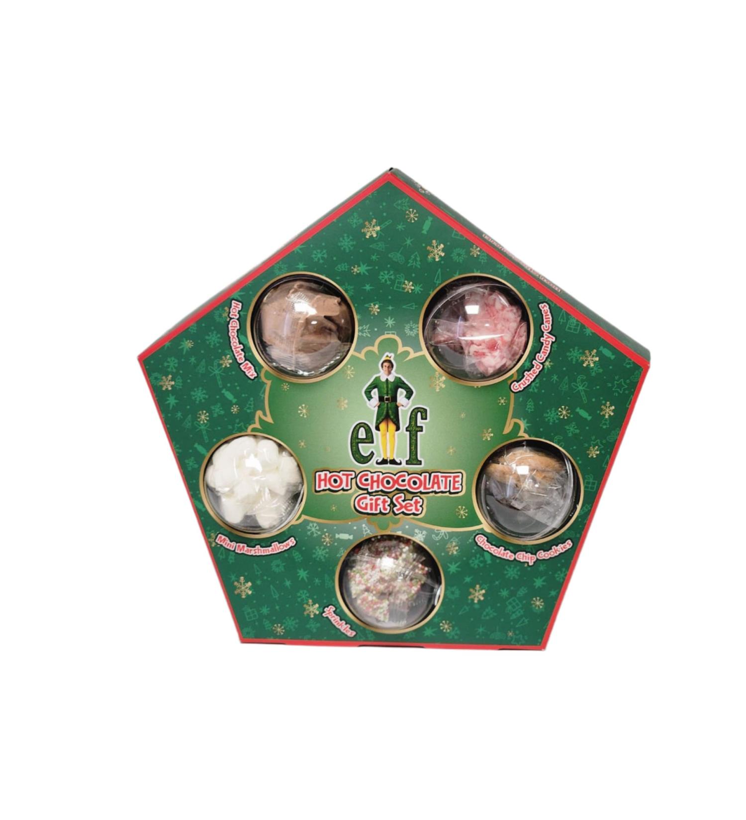 Enchanting Elf Hot Chocolate Gift Set: A Magical Delight Marshmallow Cookies Sprinkles & Candy Christmas Present - Buy Online on SooperMarket.com