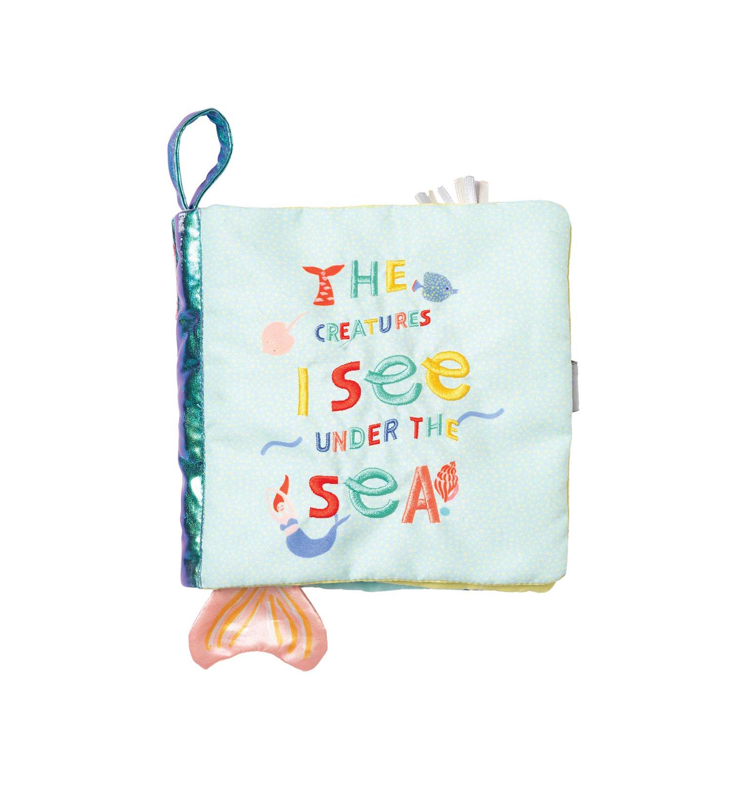 Manhattan Toy Under The Sea Baby Activity Book | Squeaker Fish Soft Book - Buy Online on SooperMarket.com