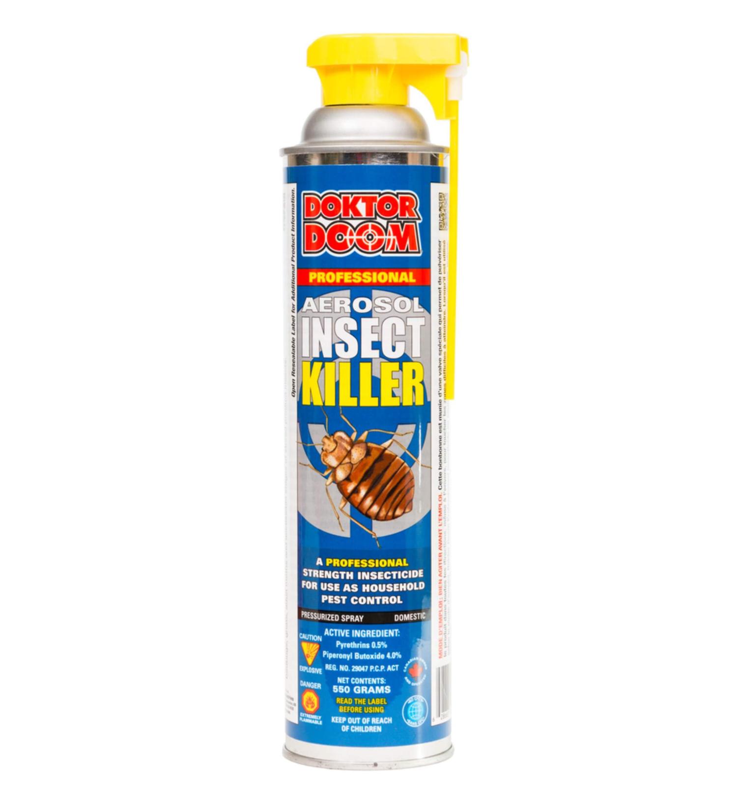 Doktor Doom Professional Aerosol Insect Killer 550g - Buy Online on SooperMarket.com