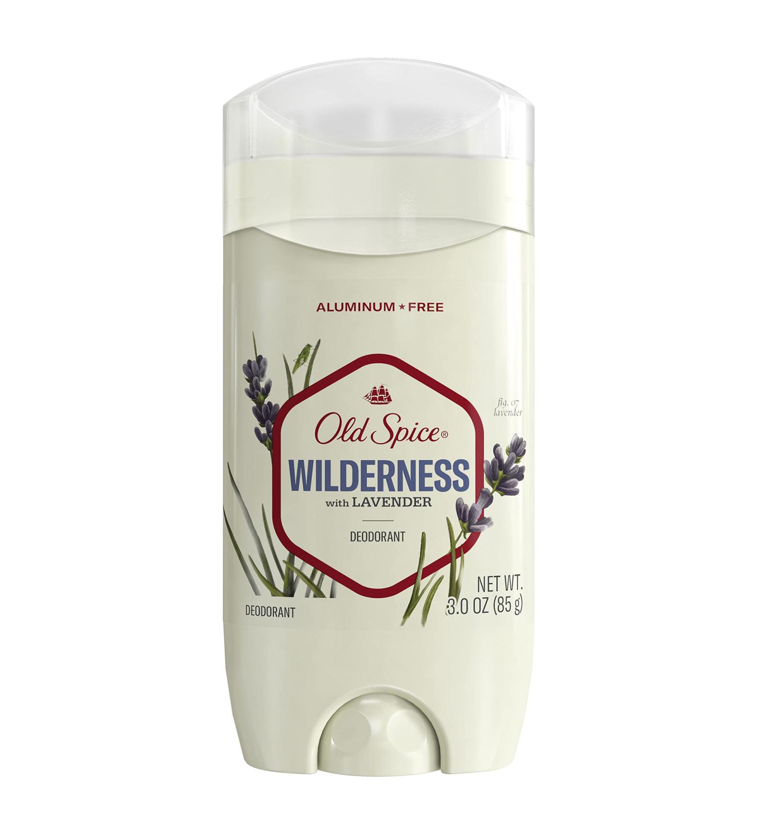 Old Spice Deodorant for Men Inspired By Nature Wilderness With Lavender 3 oz