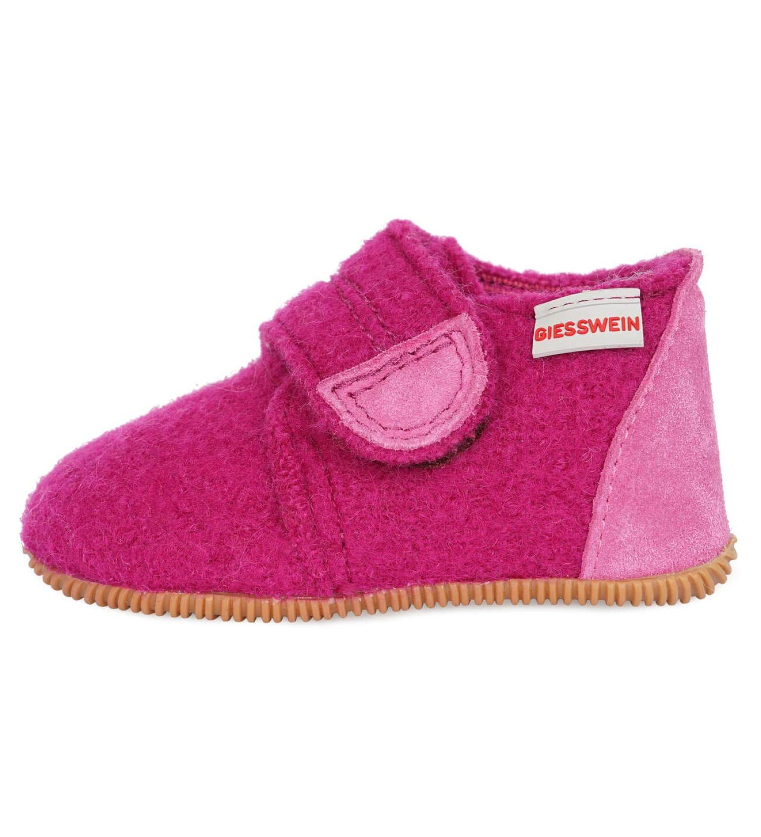 Giesswein Boys Oberstaufen Low-Top Slippers - Size 11 UK Child - Grape 374 - Buy Online on SooperMarket.com