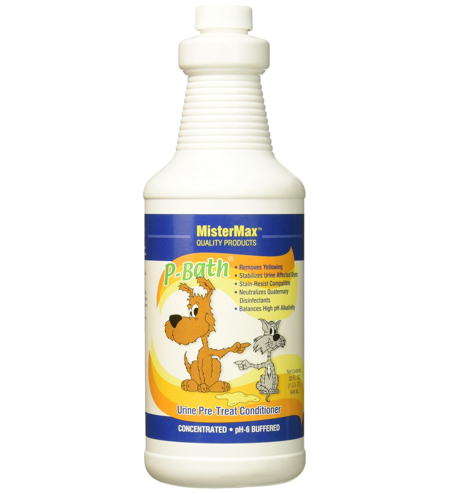 Mister Max P-Bath Urine Pre Treat Conditioner - Quart Size | Best Pet Odor Remover for International Shipping - Buy Online on SooperMarket.com