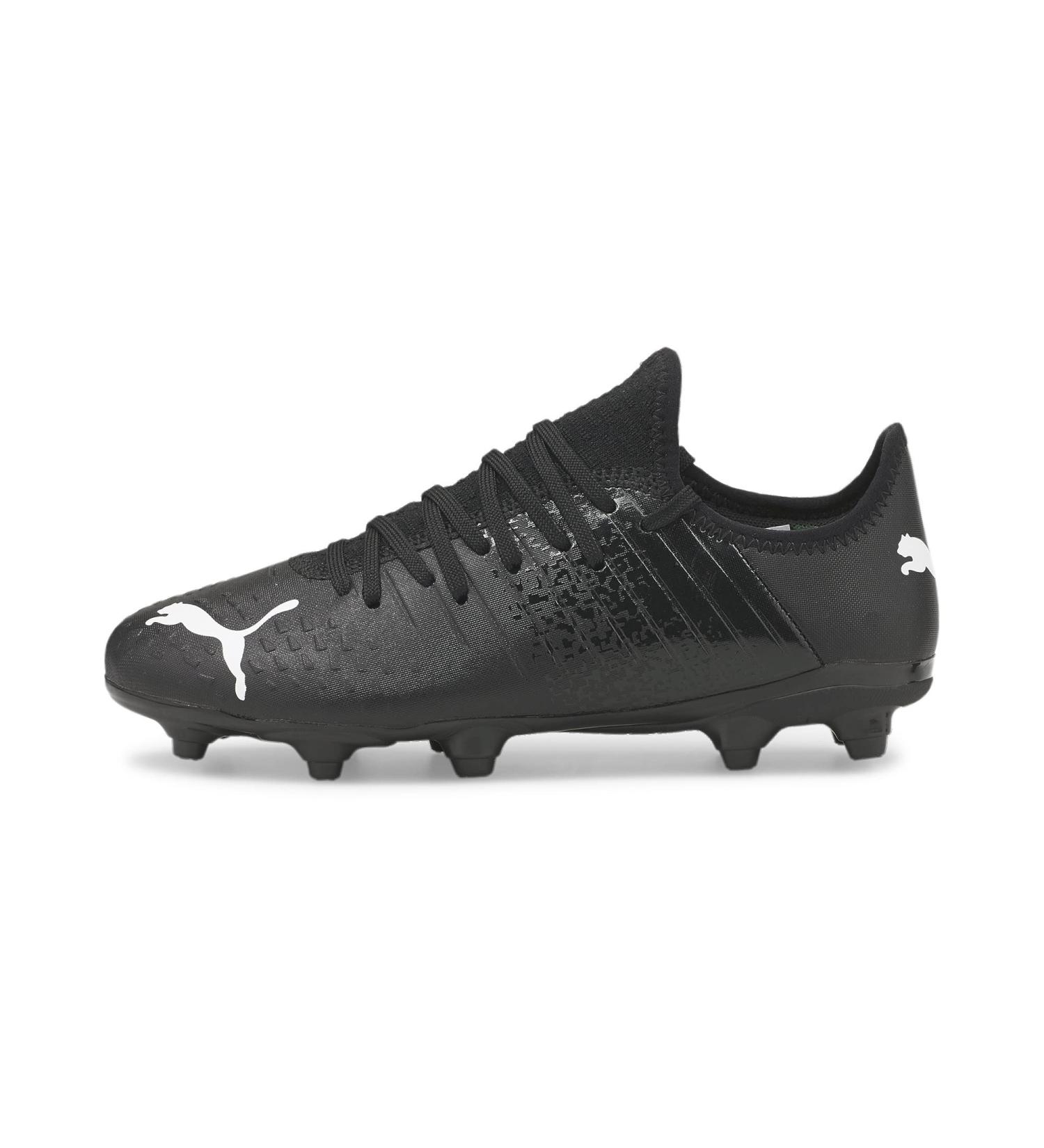PUMA Unisex Kids Future Z 4.3 FG/AG Jr Football Shoe - 28 EU - Puma Black & White | International Shipping Available - Buy Online on SooperMarket.com