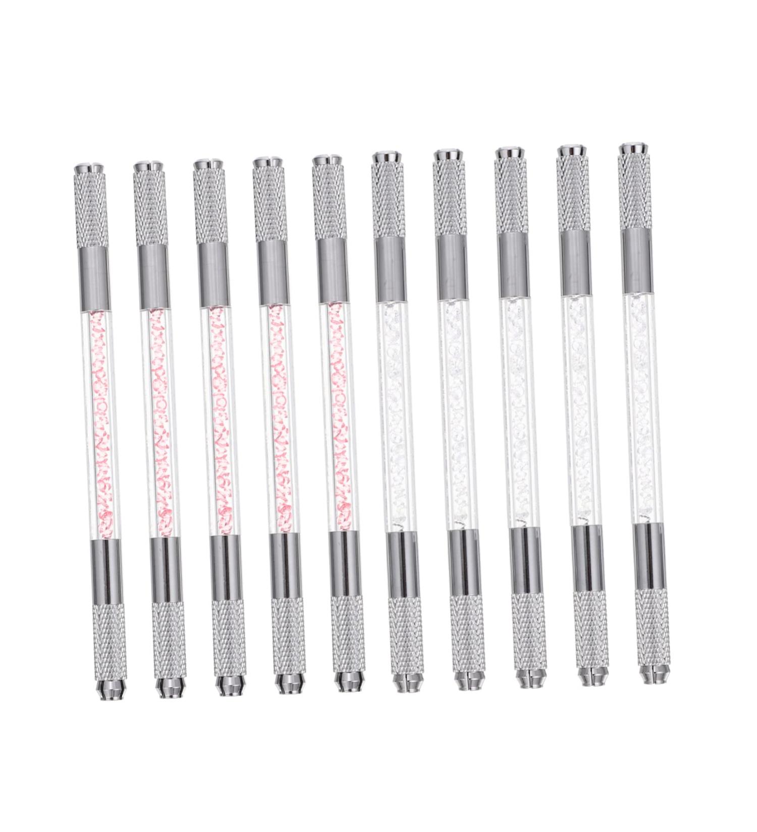 FOYTOKI Makeup Gadgets 10pcs Crystal Eyebrow Pencil Eyebrow Pen Multipurpose Tool Microblading Pencil Hand Pen - Buy Online on SooperMarket.com