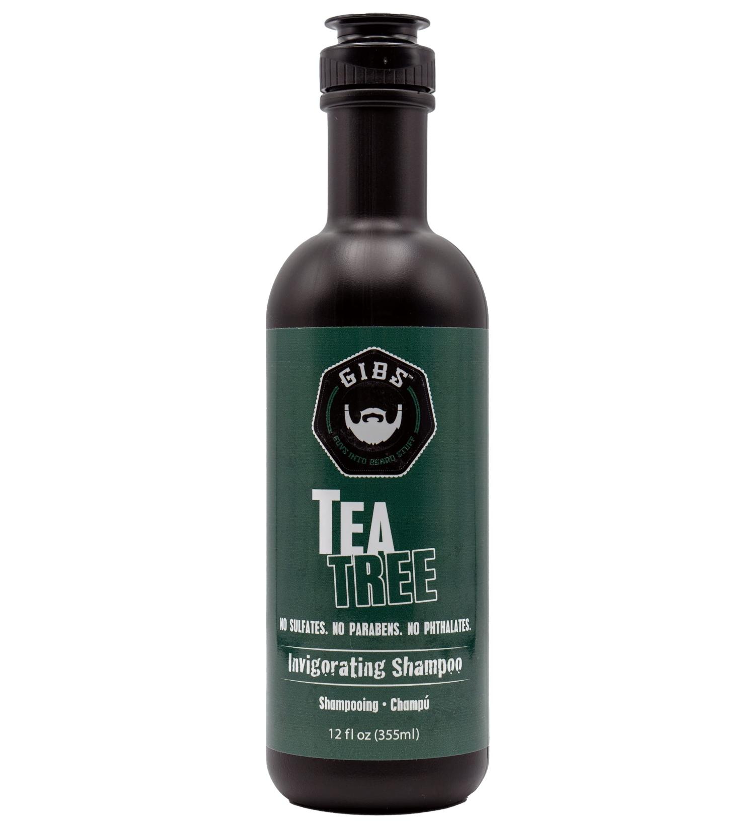 GIBS Grooming Tea Tree Shampoo 12 fl. oz. - Revitalize & Cleanse Hair Naturally - Buy Online on SooperMarket.com
