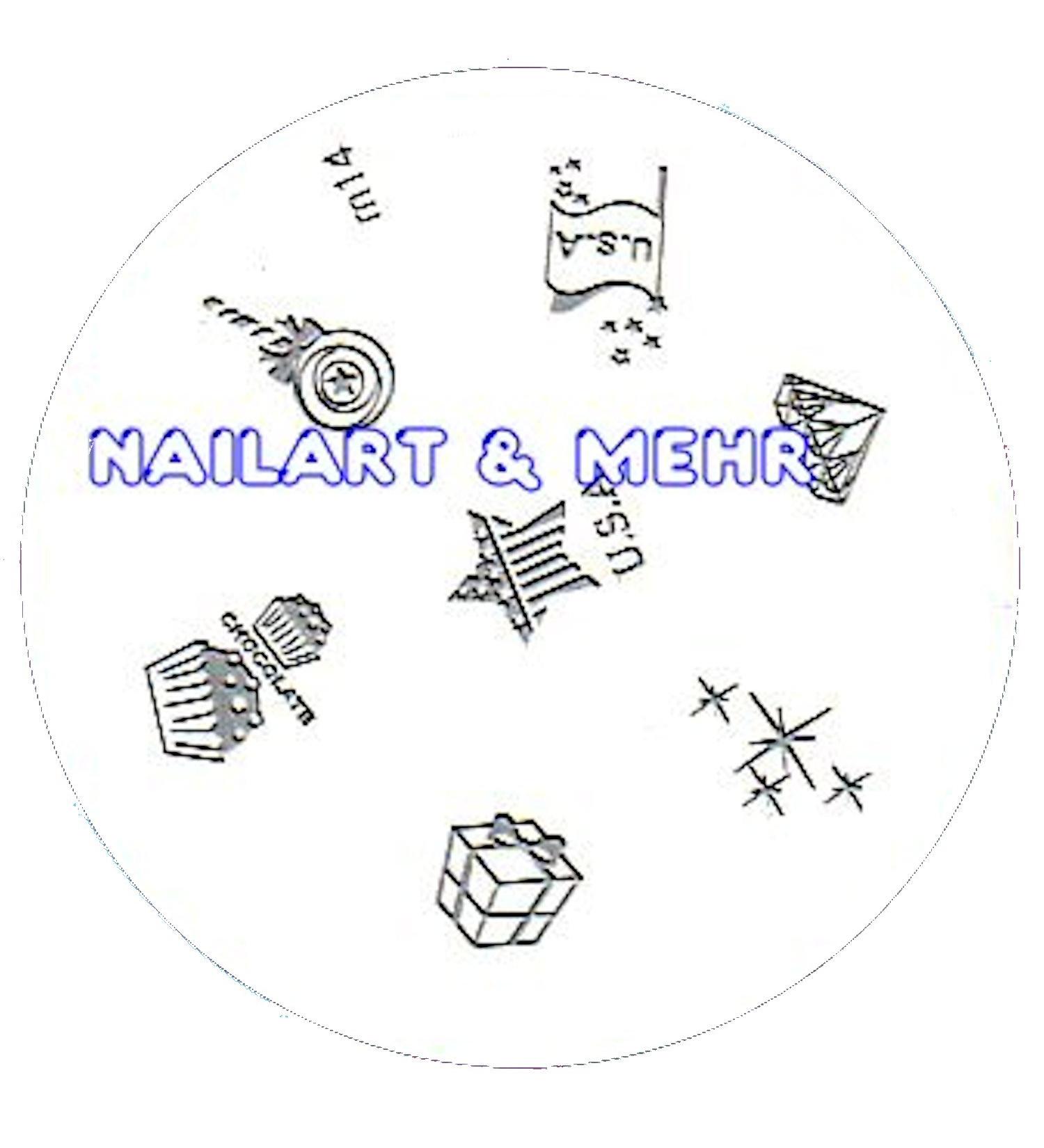 Stamping template # M-14