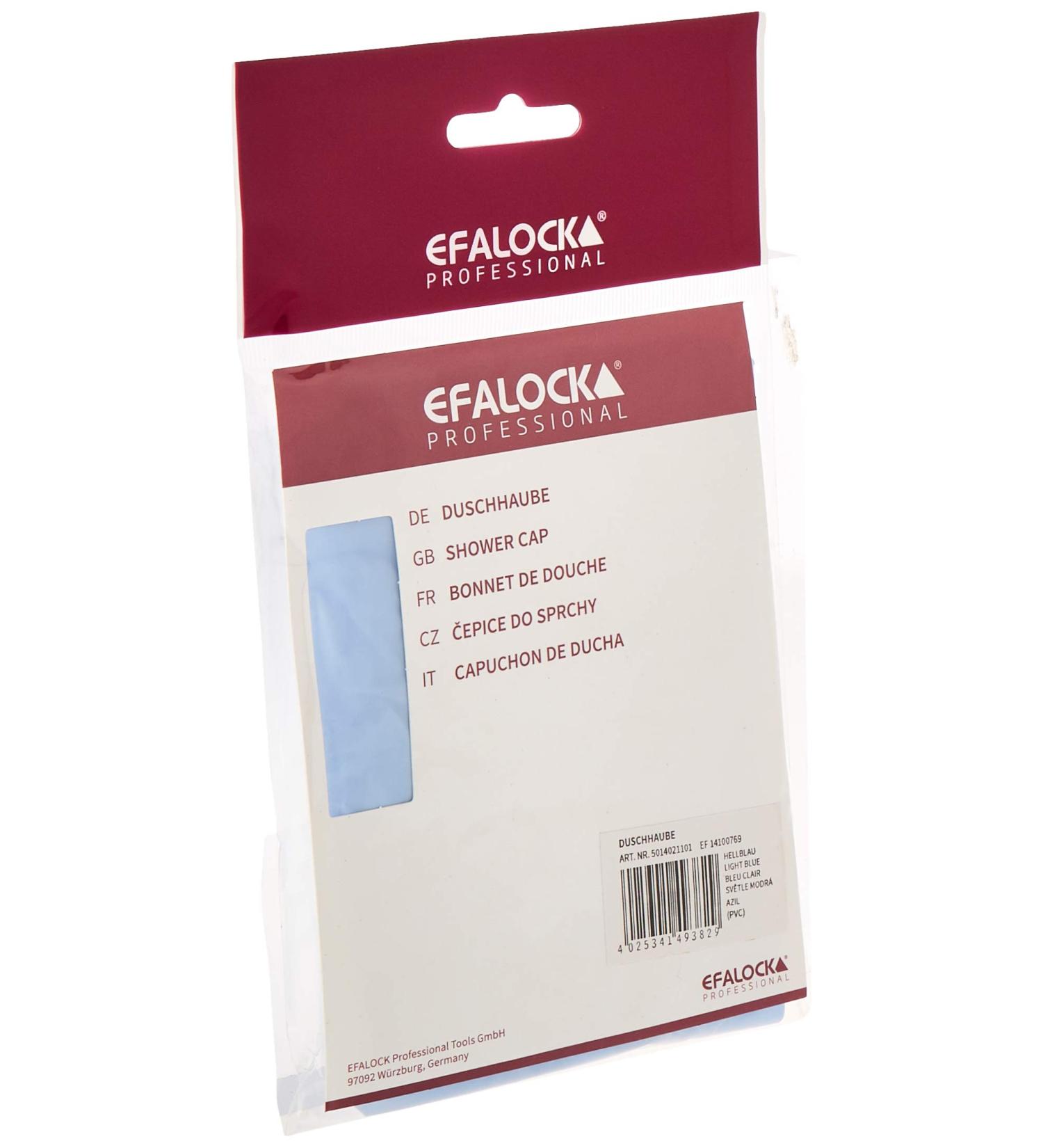 Efalock Professional shower hood light blue