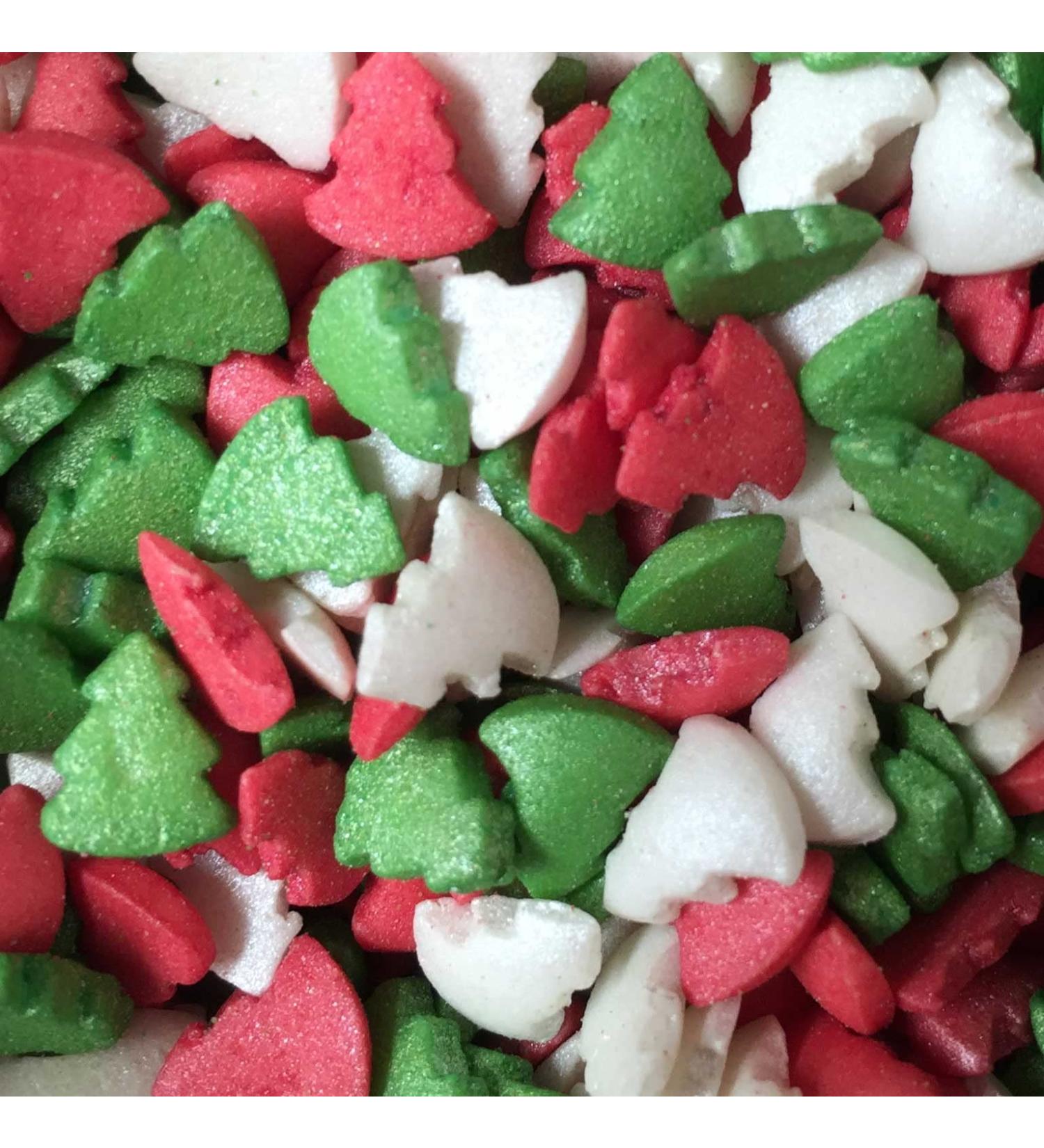 Shimmering Christmas Tree Sprinkles - 60G