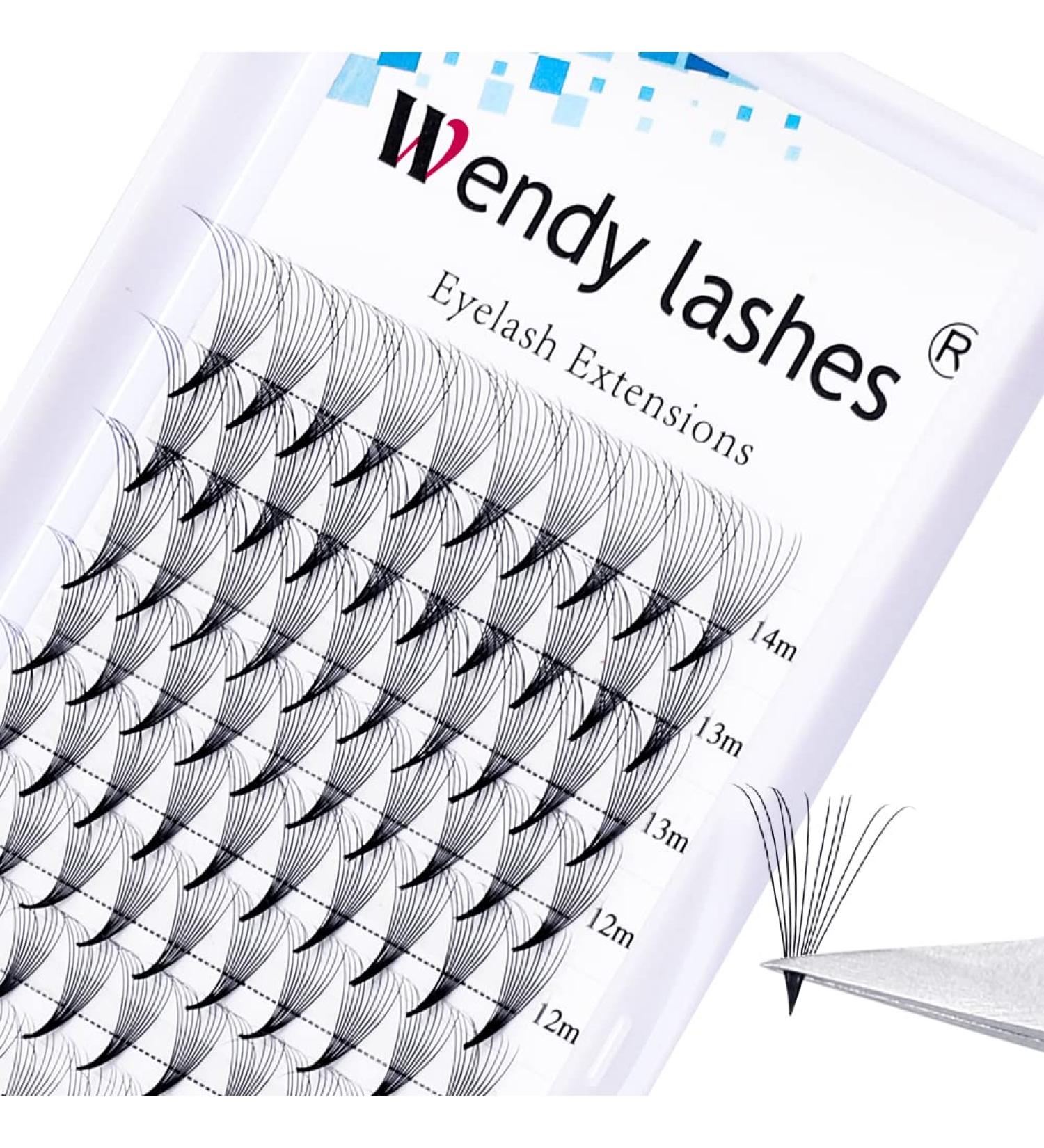 10D Volume Eyelash Extensions - Slanted D Curl 0.07 Mix 8-14mm | International Shipping - Buy Online on SooperMarket.com