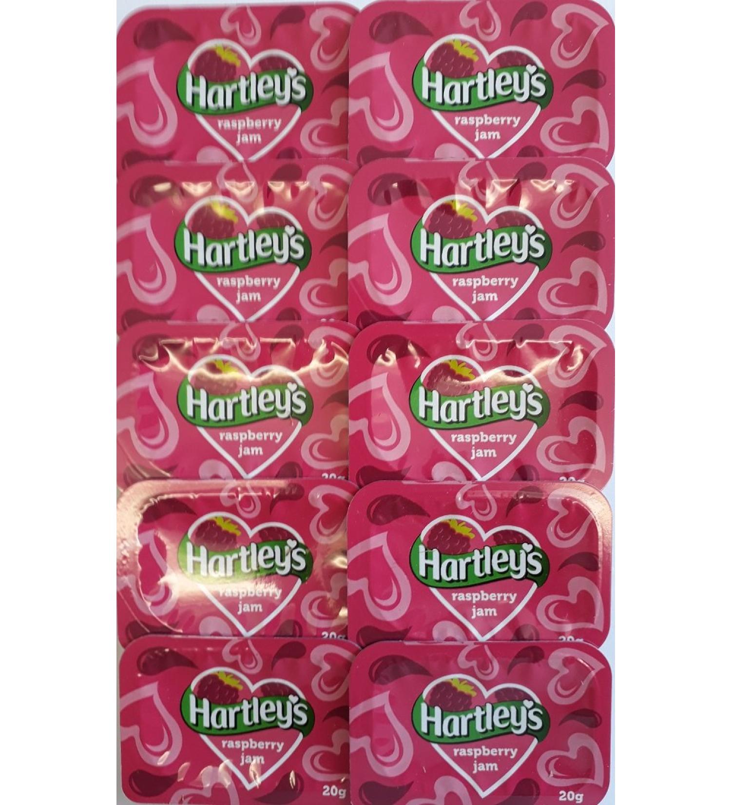 20 x 20g Hartley's Raspberry Jam Portions