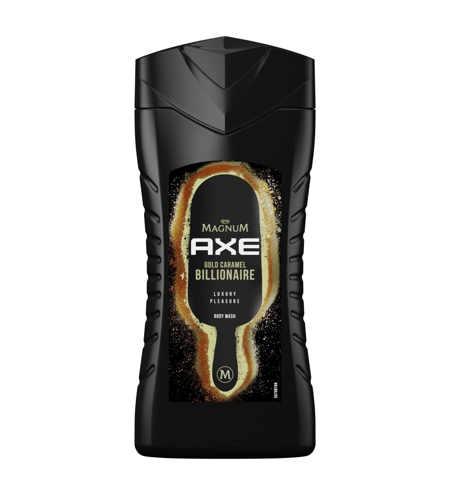 AX 3-in-1 Shower Gel & Shampoo Magnum Gold Caramel Billionaire - Luxurious Fragrance for Body Face & Hair - 250ml - Buy Online on SooperMarket.com