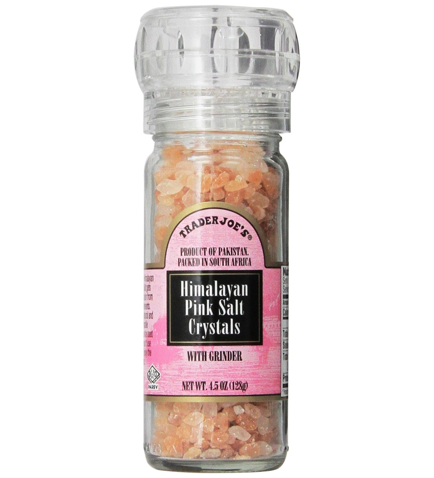 Trader Joe's Himalayan Pink Salt Crystals Grinder - 4.5oz - Buy Online on SooperMarket.com