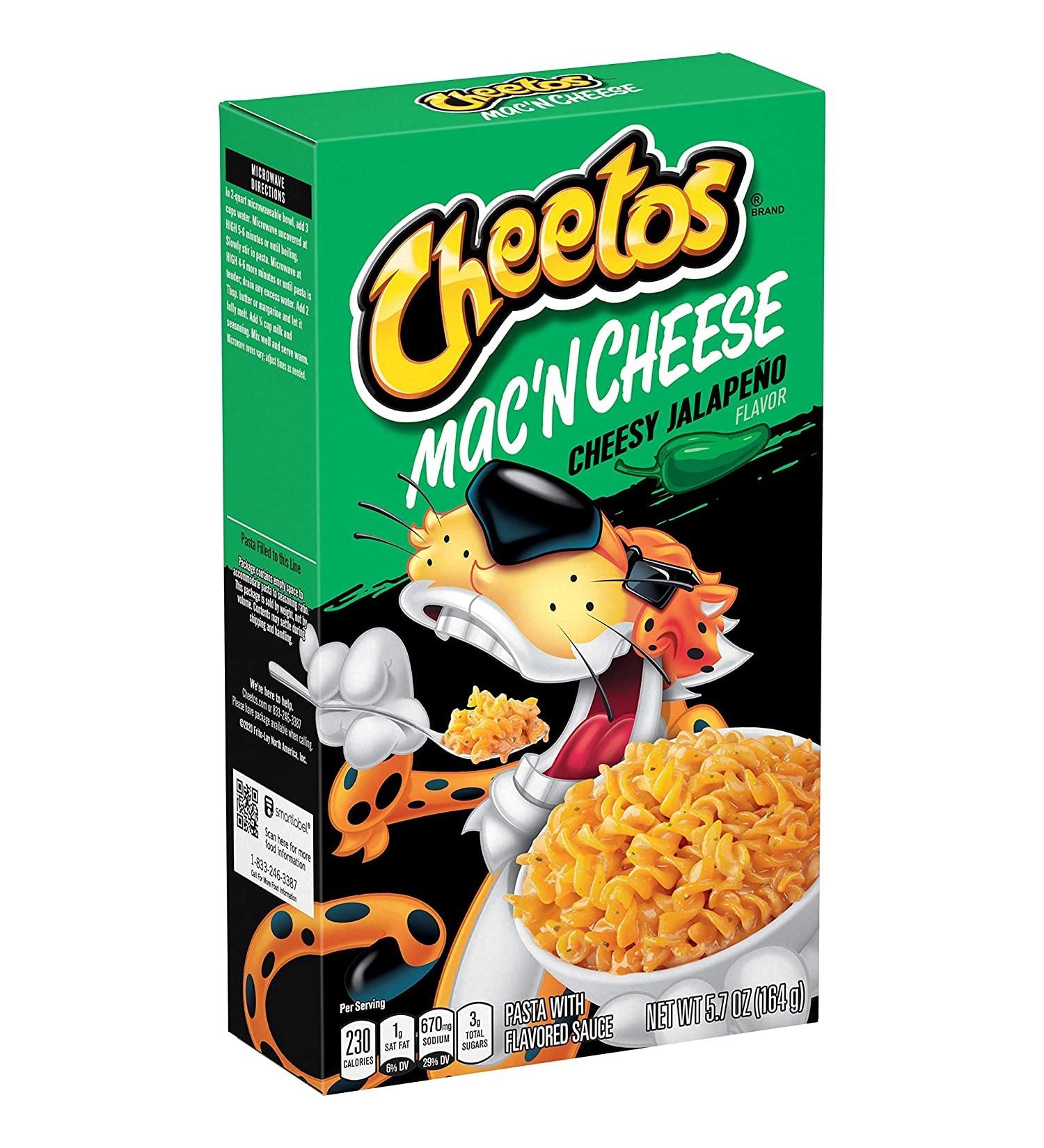 Buy Fritolay Cheetos Mac' N Cheese Pasta Cheesy Jalapeno 164g - International Shipping Available - Buy Online on SooperMarket.com