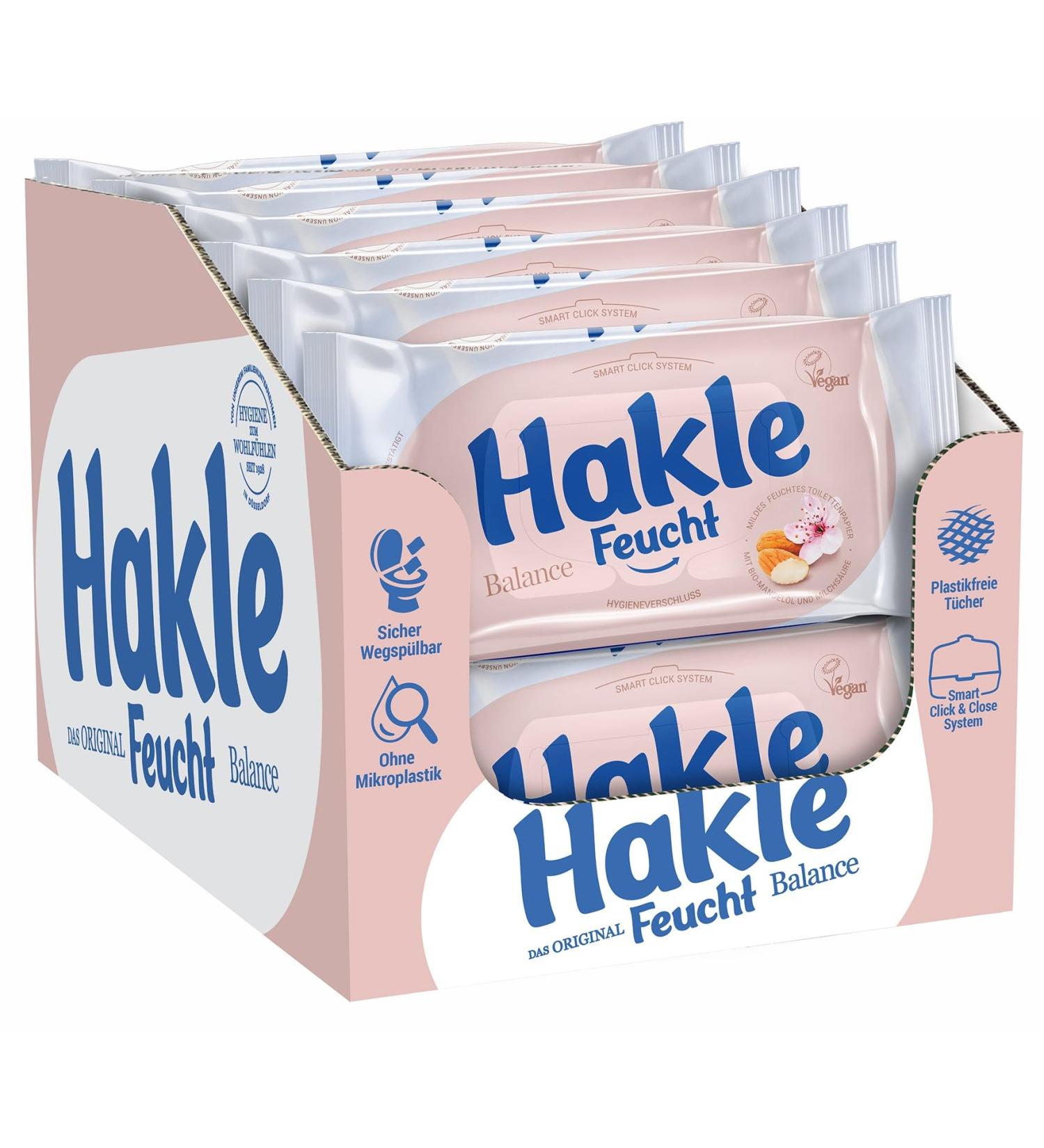 Buy Hakle Wet Balance - 12 Packs | Premium Quality Toilet Paper | International Shipping Available - Buy Online on SooperMarket.com