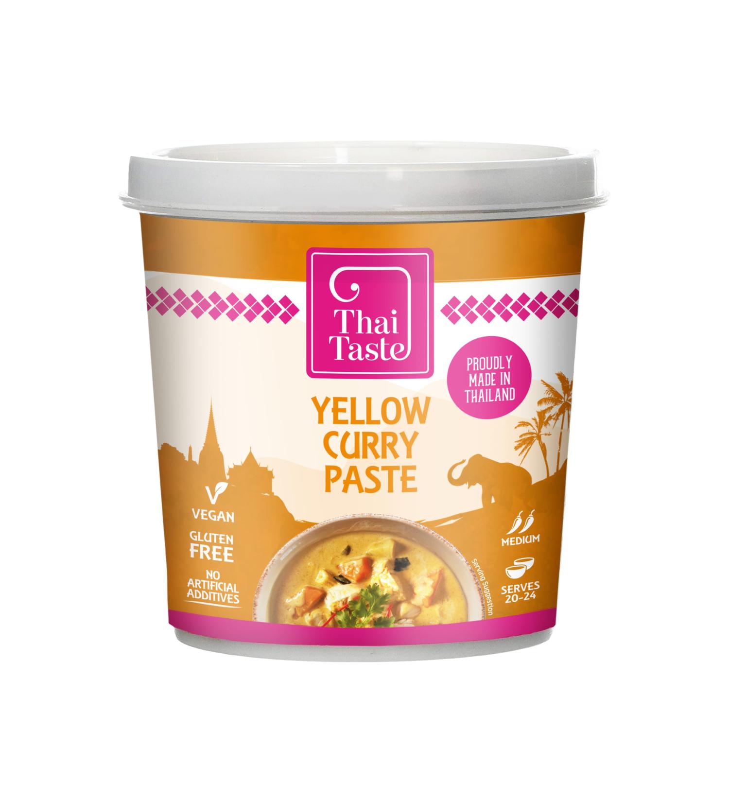 Thai Taste Yellow Curry Paste 400g - Buy Online on SooperMarket.com