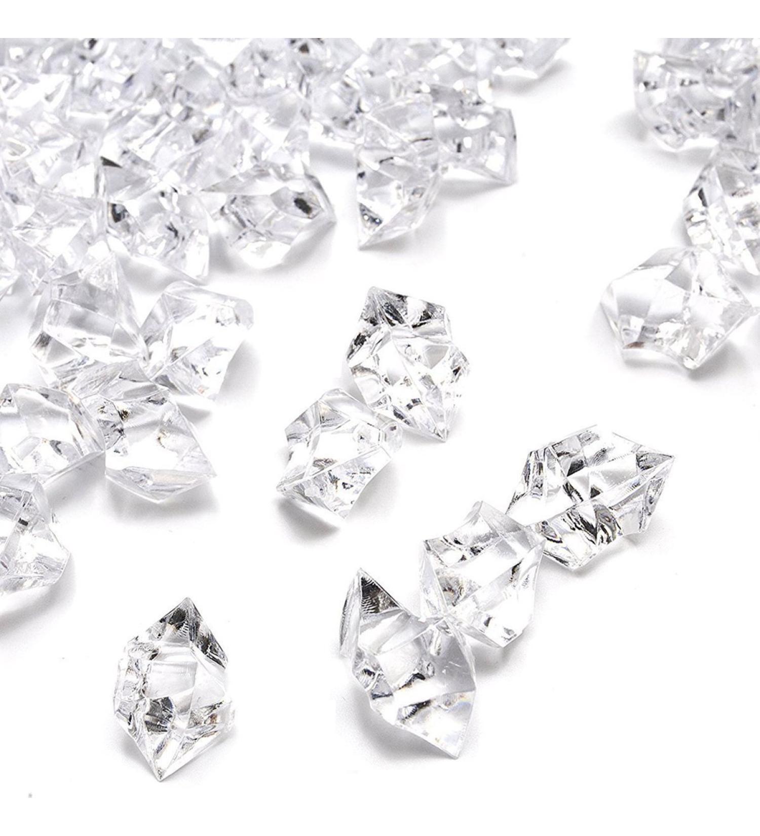 Meta Title: DomeStar Fake Ice Rocks - 150PCS Clear Acrylic Gems Crystals for Vase Fillers and Wedding Decor - Buy Online on SooperMarket.com