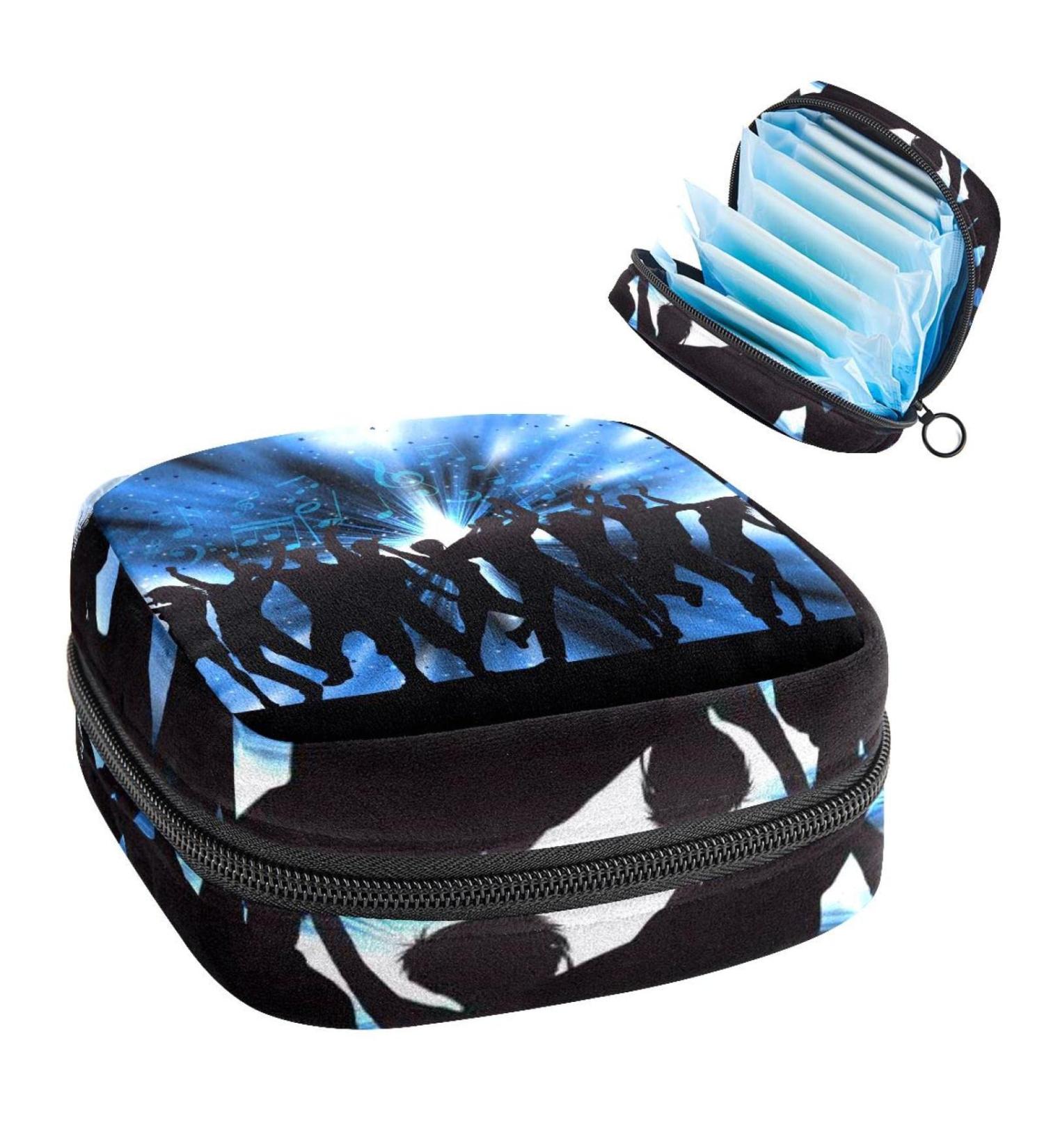 Party Background Sanitary Napkin Storage Bag Feminine Menstrual Cup Pouches Nursing Pad Holder Tampon Bags Portable Period Bag for Women Teen Girls 1Pcs Multi-colored 8 - Buy Online on SooperMarket.com