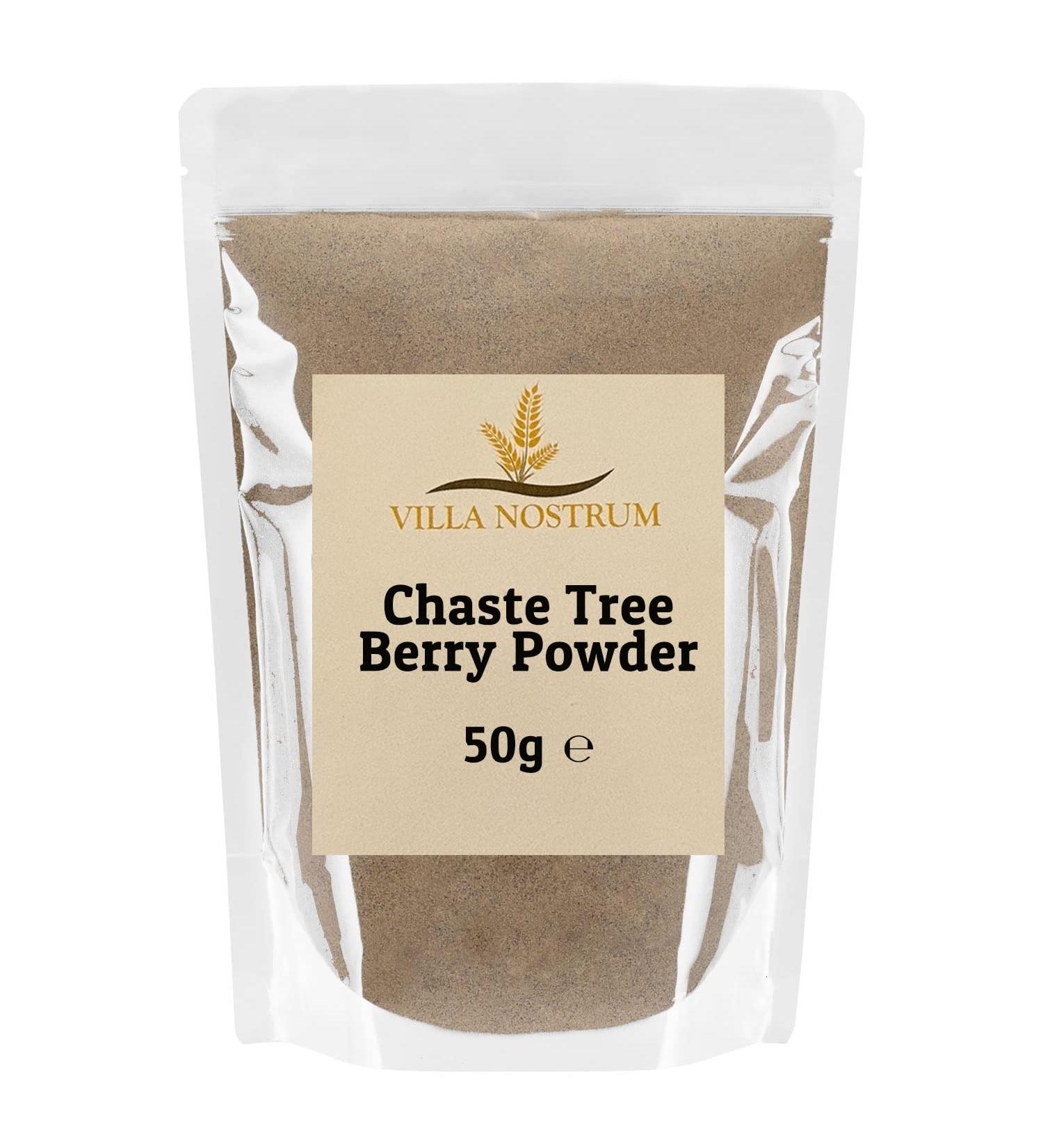 Chaste Tree Berries Ground 50g by Villa Nostrum