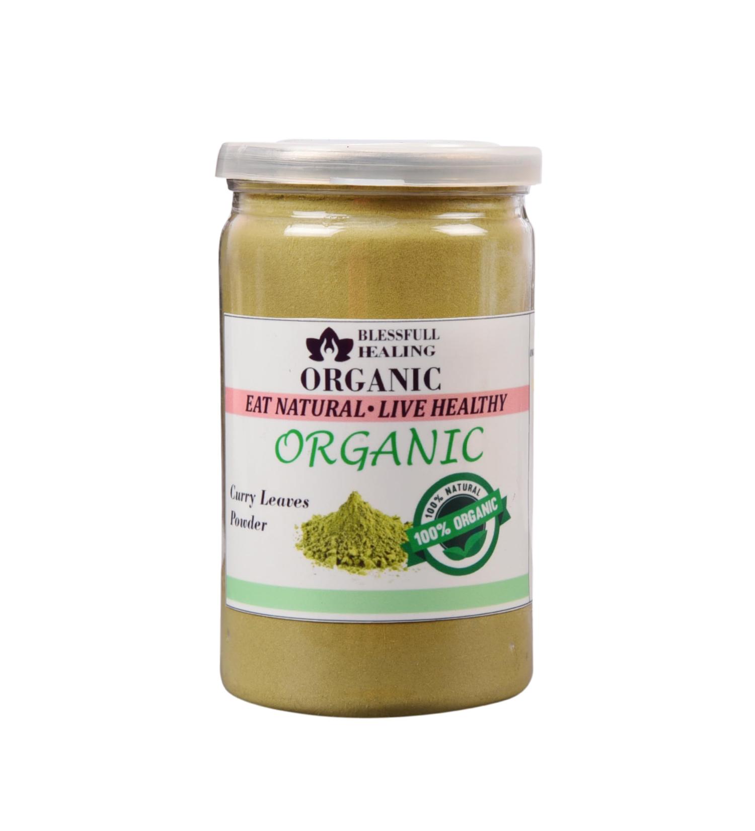 Blessfull Healing Organic Curry Leaves Powder 100 Gram (Packing May Vary) 100 Gram 3.35 oz - Buy Online on SooperMarket.com