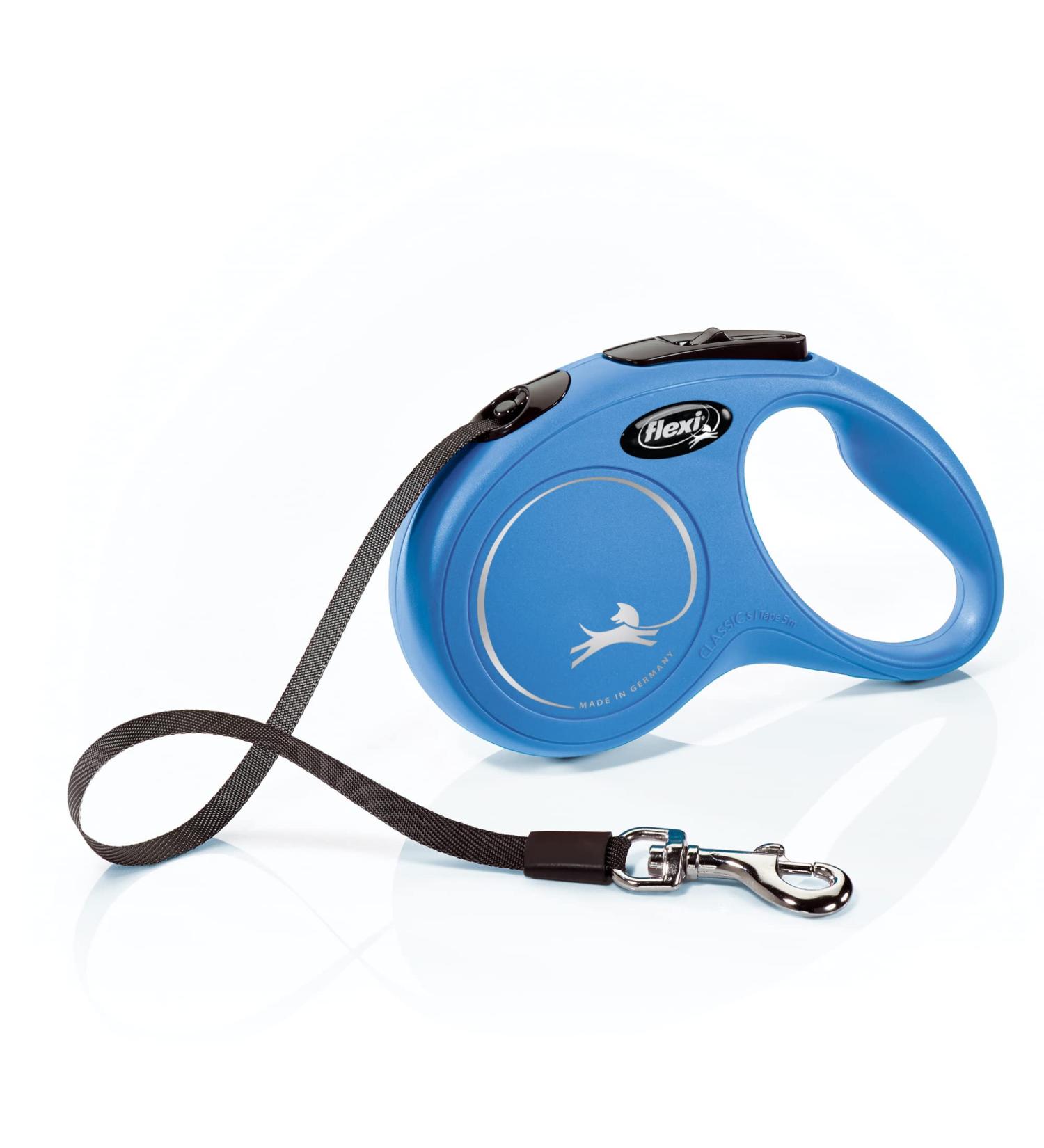 Flexi Classic Retractable Dog Leash - 4.8m Small Size in Blue | International Shipping Available - Buy Online on SooperMarket.com