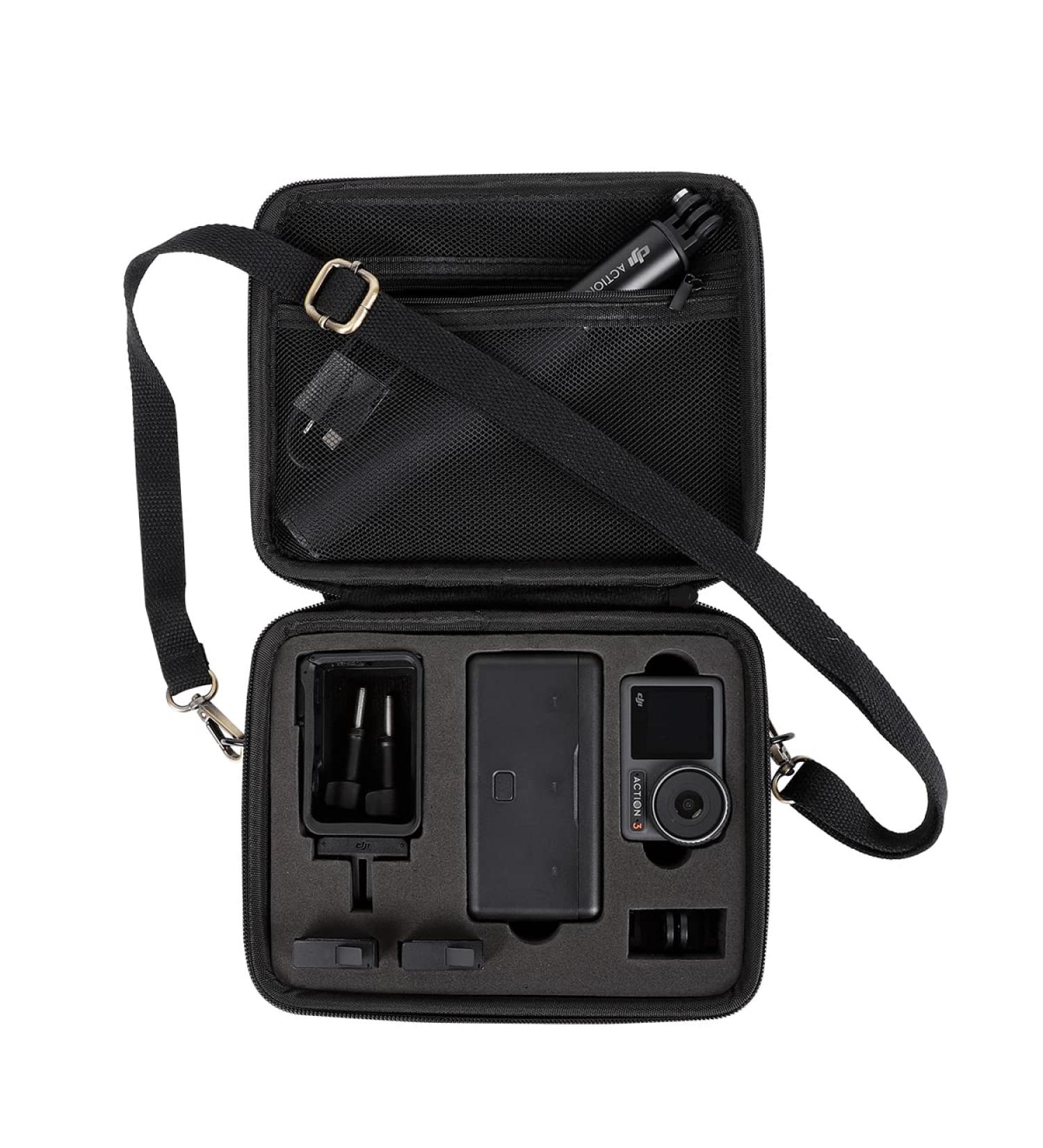 PellKing Action 3 Case - Portable Hard Shell Carrying Shoulder Bag for DJI Osmo Action 3 Adventure Combo - Buy Online on SooperMarket.com