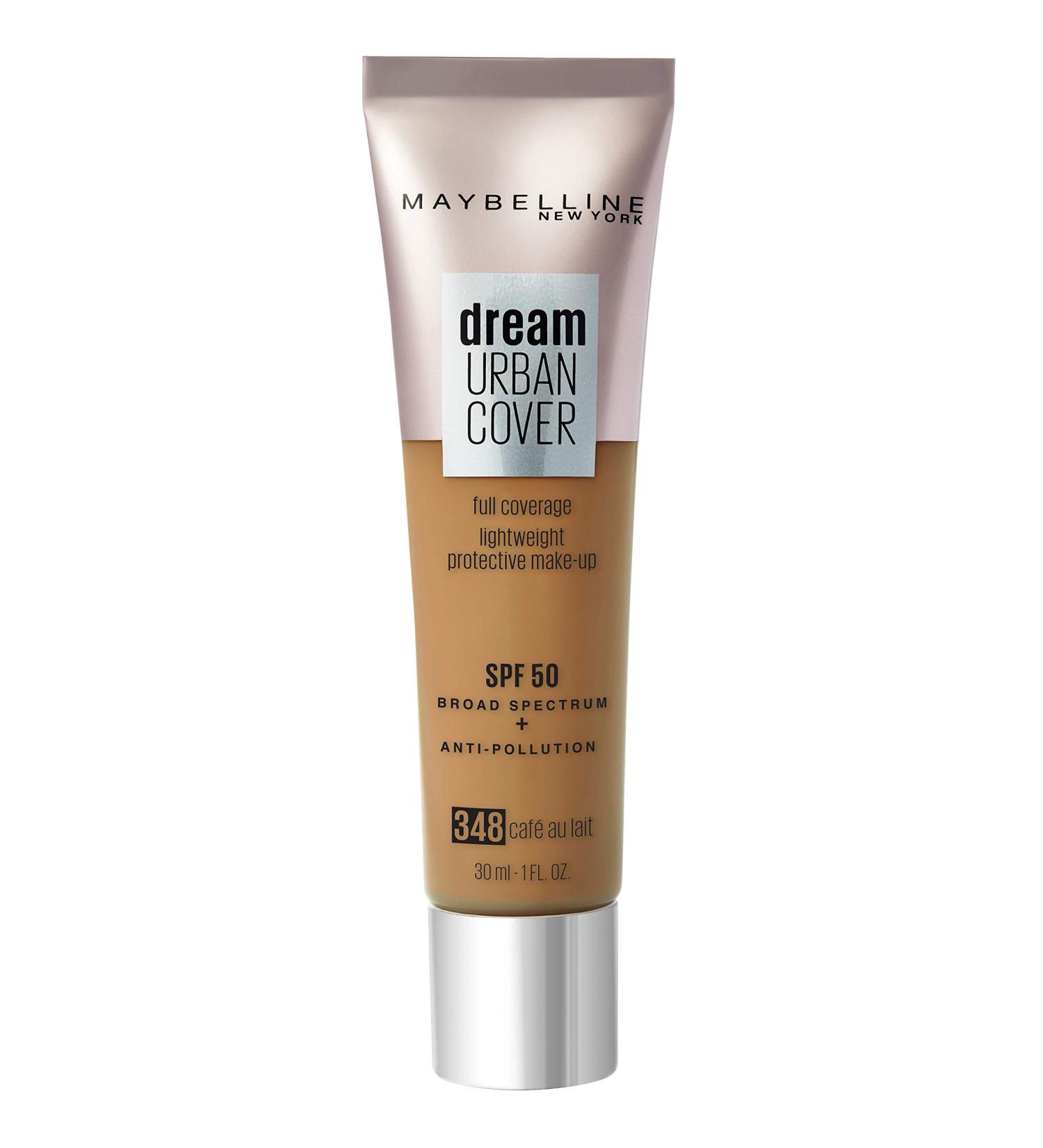 Maybelline New York Dream Urban Cover 348 Caf au Lait - 30ml (3 Pack) | Buy Internationally - Best Price Online - Buy Online on SooperMarket.com