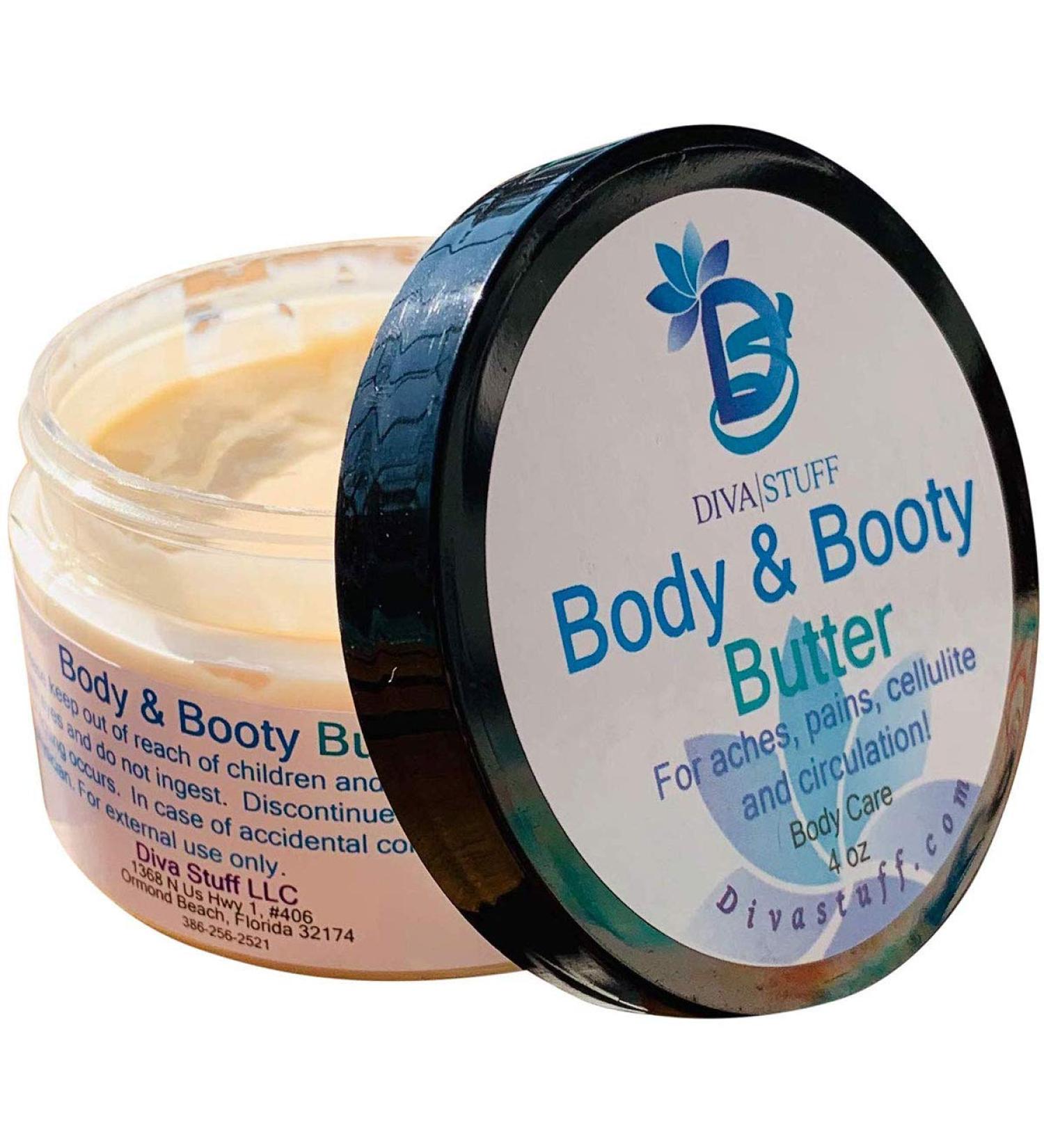 All-Natural Body and Booty Butter for Aches Pains Cellulite & Circulation | Made in the USA - Shop Internationally - Buy Online on SooperMarket.com