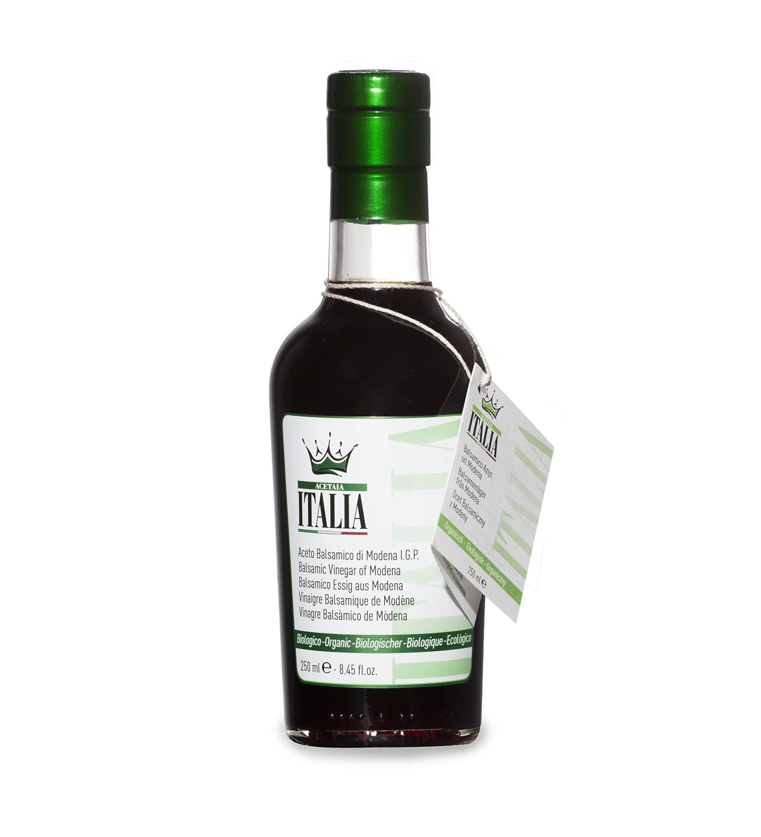 Acetaia Italia Organic Balsamic Vinegar of Modena 250 ml - Buy Online on SooperMarket.com