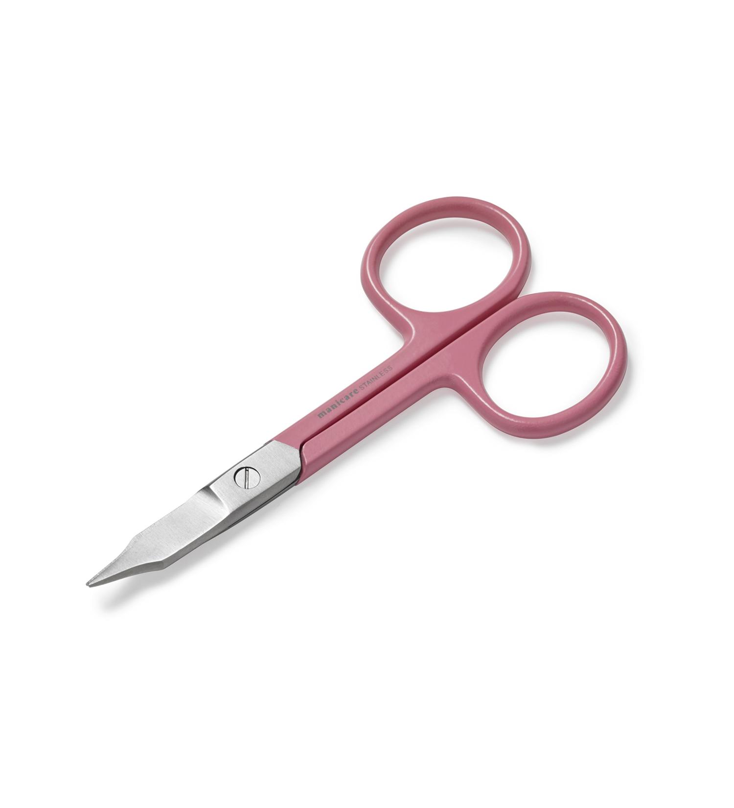 Manicare Pink Nail Scissors: Surgical Grade Japanese Stainless Steel for Home & Professional Nail Trimming - Long Lasting & Sharp Blades for Manicure/Pedicure - Buy Online on SooperMarket.com