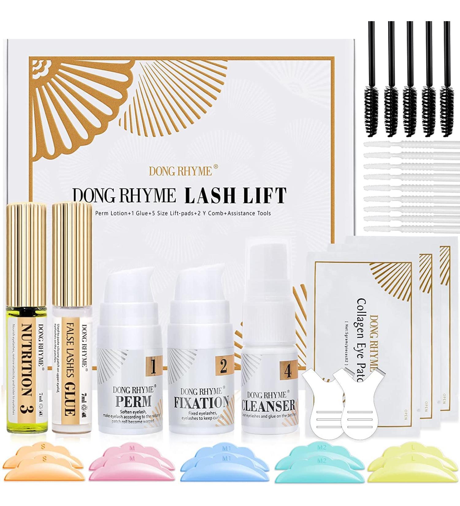 2024 Upgraded Lash Lift Kit | 2 in 1 Brow Lamination & Eyelash Perm | Professional Semi-Permanent Curling for Salon Results - Buy Online on SooperMarket.com