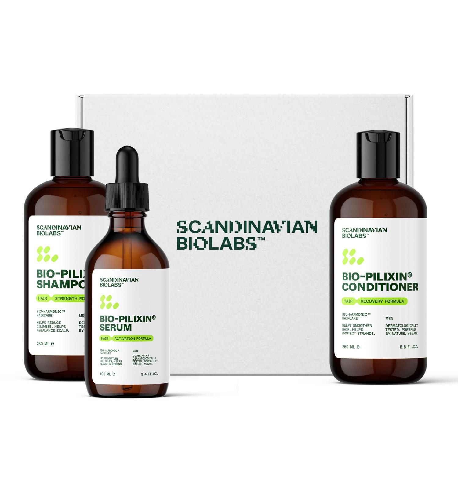 Scandinavian Biolabs Hair Growth System for Men | Clinically Proven Hair Loss Treatment in 45 Days - Buy Online on SooperMarket.com