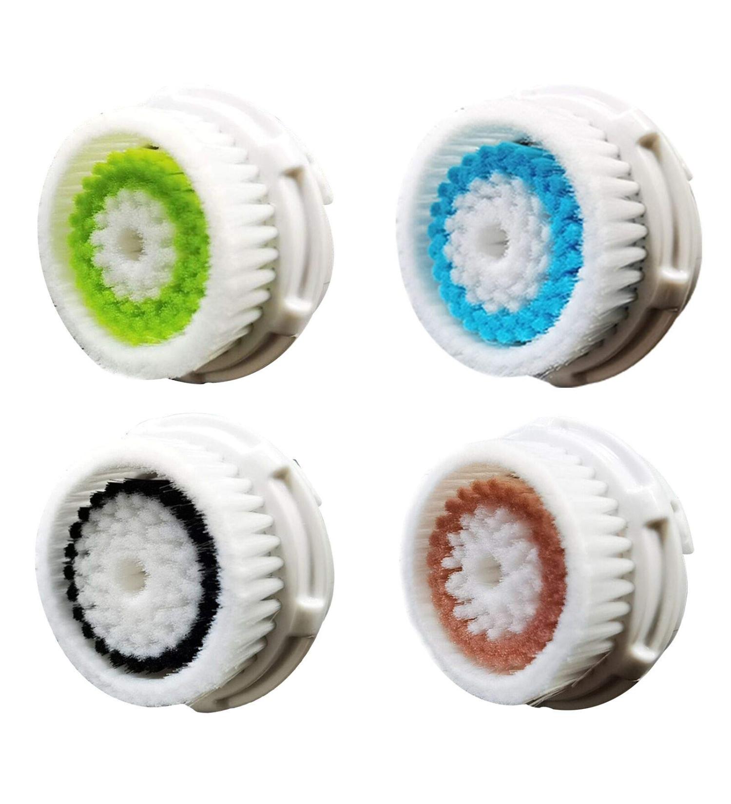 Opal Tool Face Cleaning Brush Heads - 4PCS Mixed Pack for Sensitive Skin & Deep Pore Cleansing - Compatible with Acne Brush Tools - Buy Online on SooperMarket.com