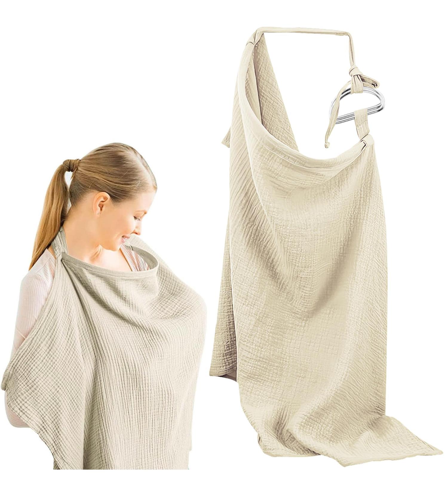 Uningyi Breastfeeding Towel | 360 Full Privacy Soft Cover for Comfortable Nursing - Buy Online on SooperMarket.com