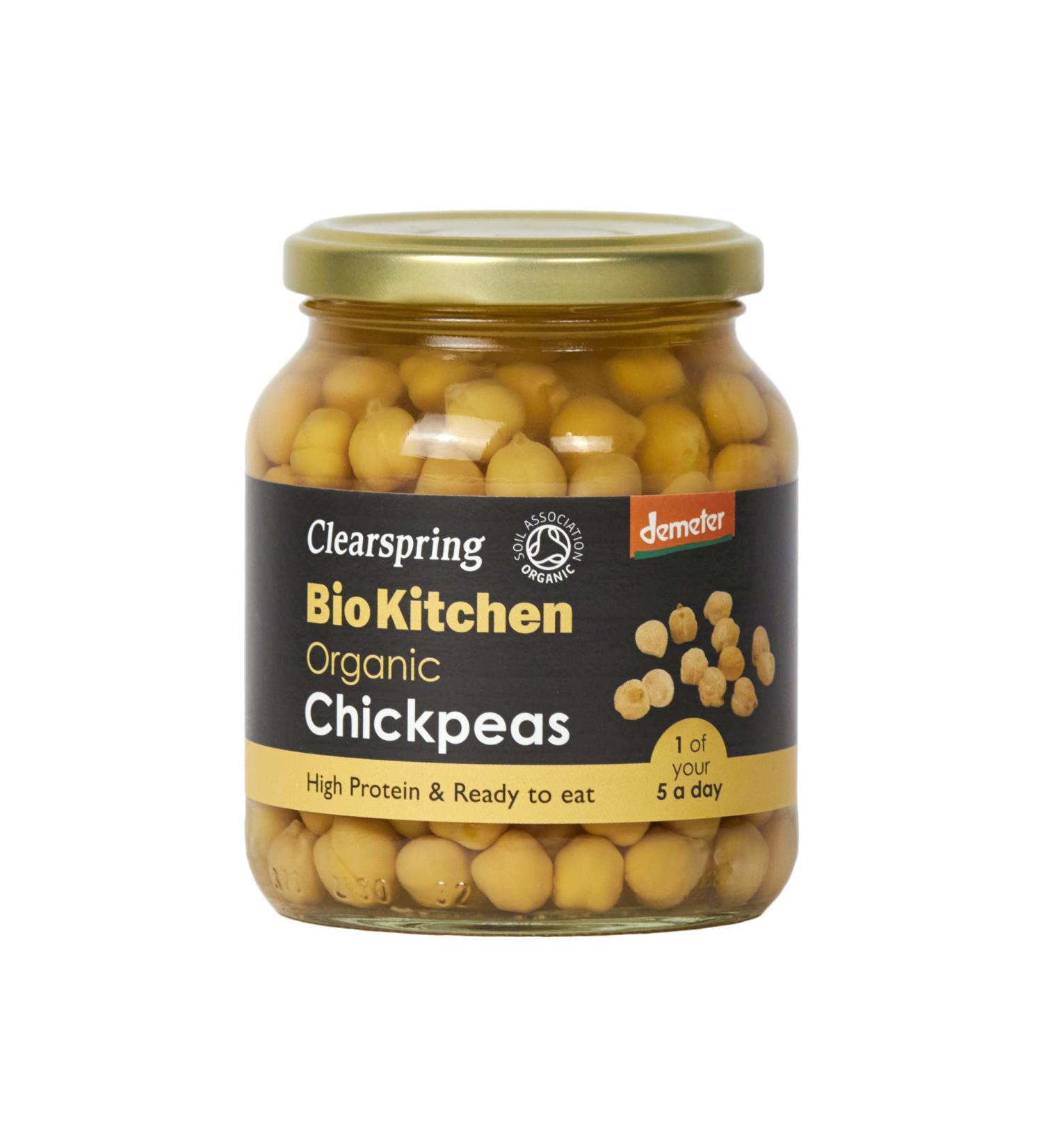 Clearspring Bio Kitchen Organic/Demeter Chickpeas - Buy Online on SooperMarket.com