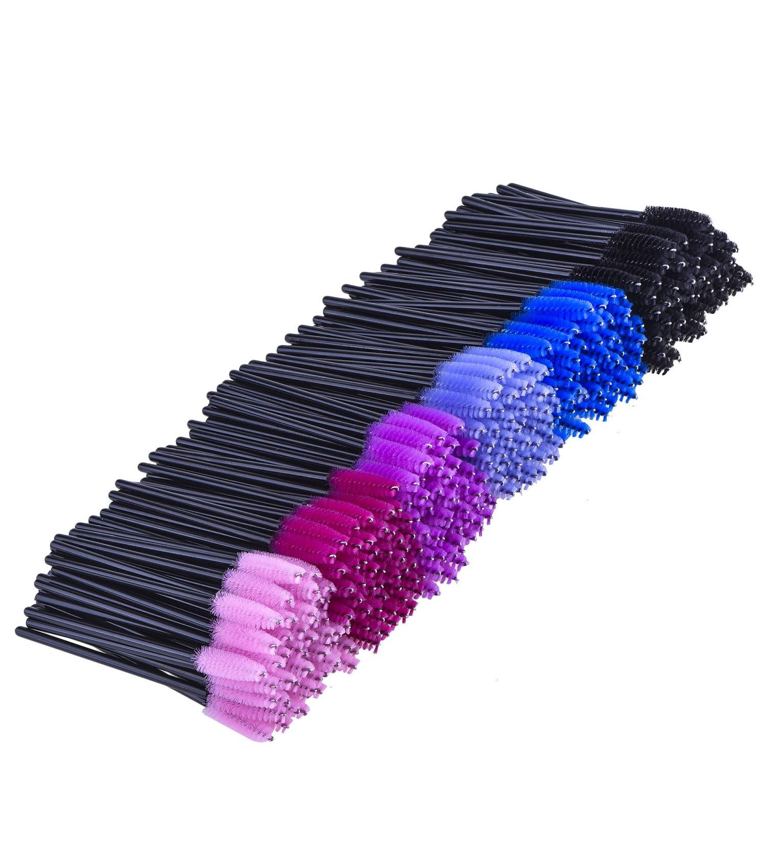 eBoot 300 Colored Disposable Mascara Wands Kit - Black Handle, Multicolor Head - Buy Online on SooperMarket.com