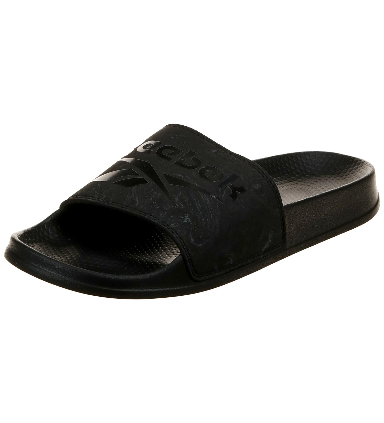 Reebok Women's RBK Fulgere Slide Shower & Bath Shoes - 37.5 EU - Black Cold Grey | International Shipping Available - Buy Online on SooperMarket.com