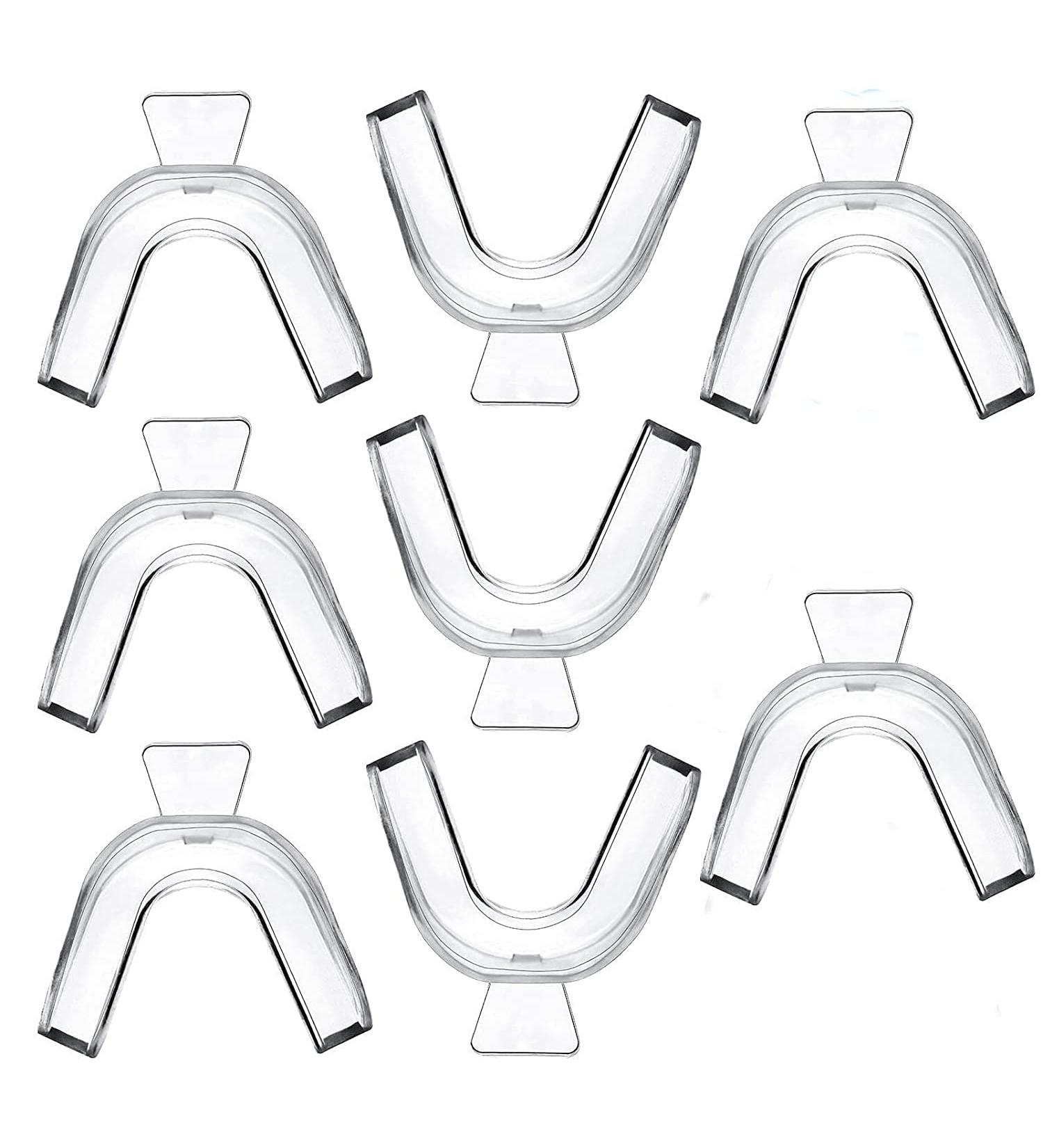 8 Pieces Teeth Whitening Mouth Trays Thermoplastic Teeth Trays Thermoforming Teeth Guards Mould Dental Oral Care Kit for Teeth Whitening Teeth Bleaching Teeth Grinding Teeth Protecting - Buy Online on SooperMarket.com