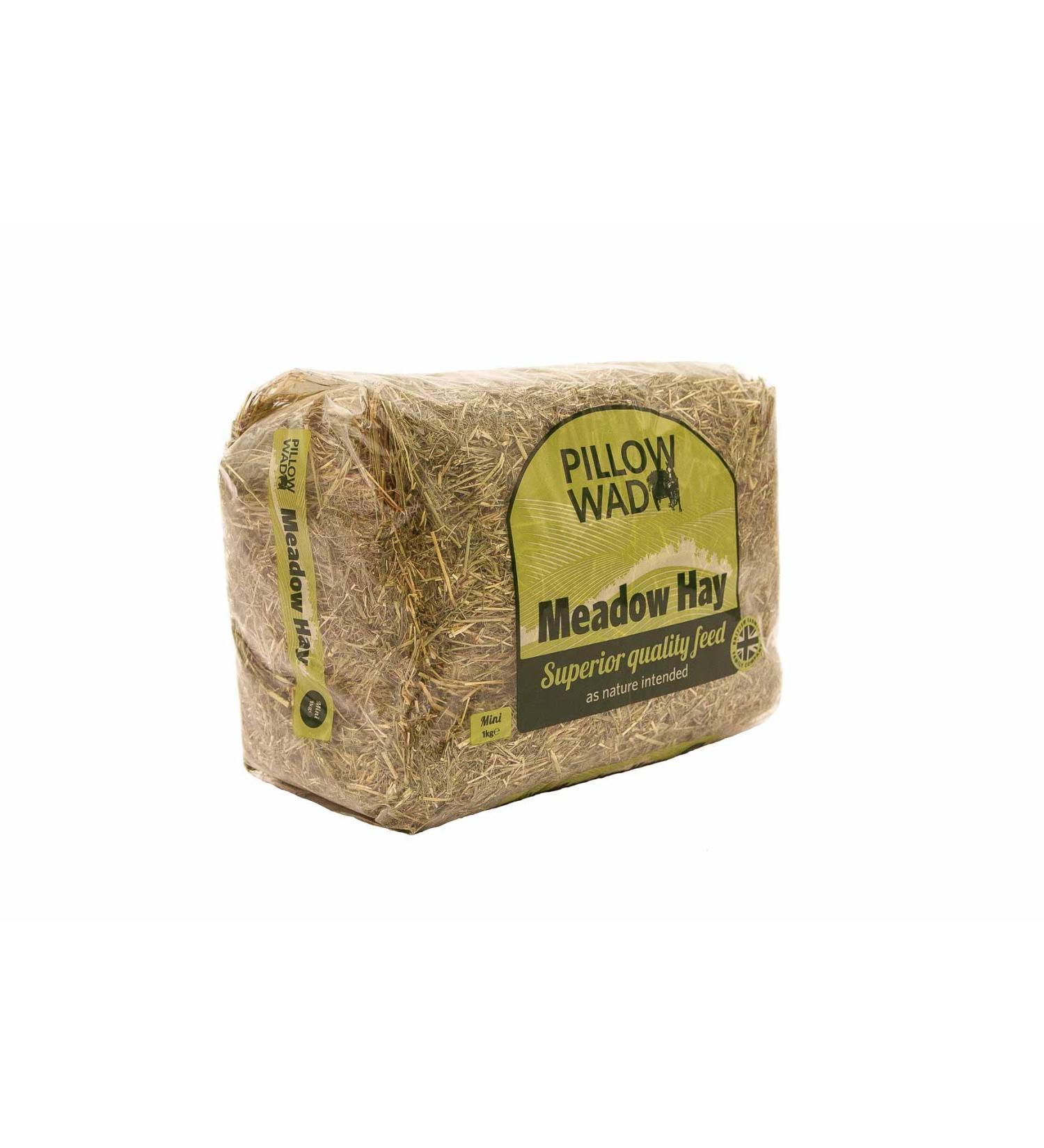 Pillow Wad Meadow Hay 1kg: Premium Quality Hay for Small Animals - Buy Online on SooperMarket.com