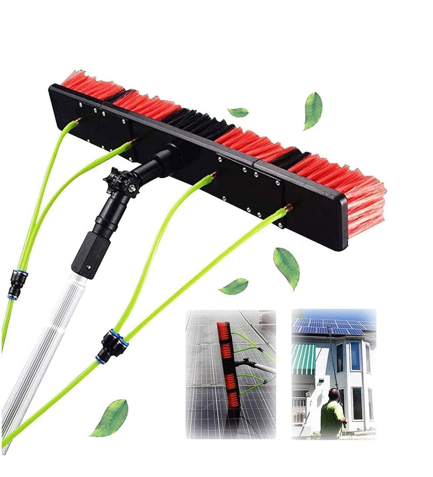 photovoltaic cleaner window cleaning pole Window Cleaning Pole Photovoltaic Panel Cleaning Tool 3-10m Extendable Cleaner Conservatory Roof Window Glass Wall Photovoltaic Panel Cleaning Exten 7m/22.96ft - Buy Online on SooperMarket.com