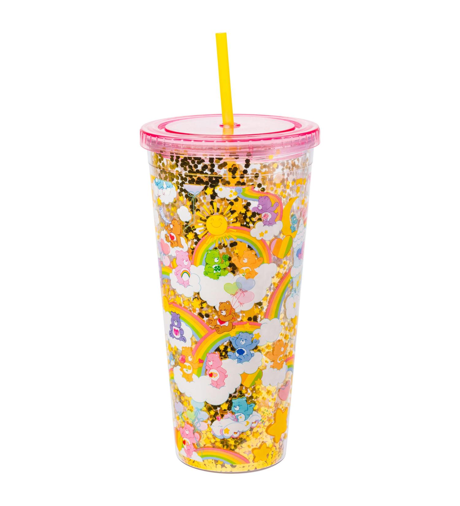 Shop Silver Buffalo Care Bears Rainbow Stars Confetti Cold Cup | Multi-Colored 907.2g - International Shipping - Buy Online on SooperMarket.com